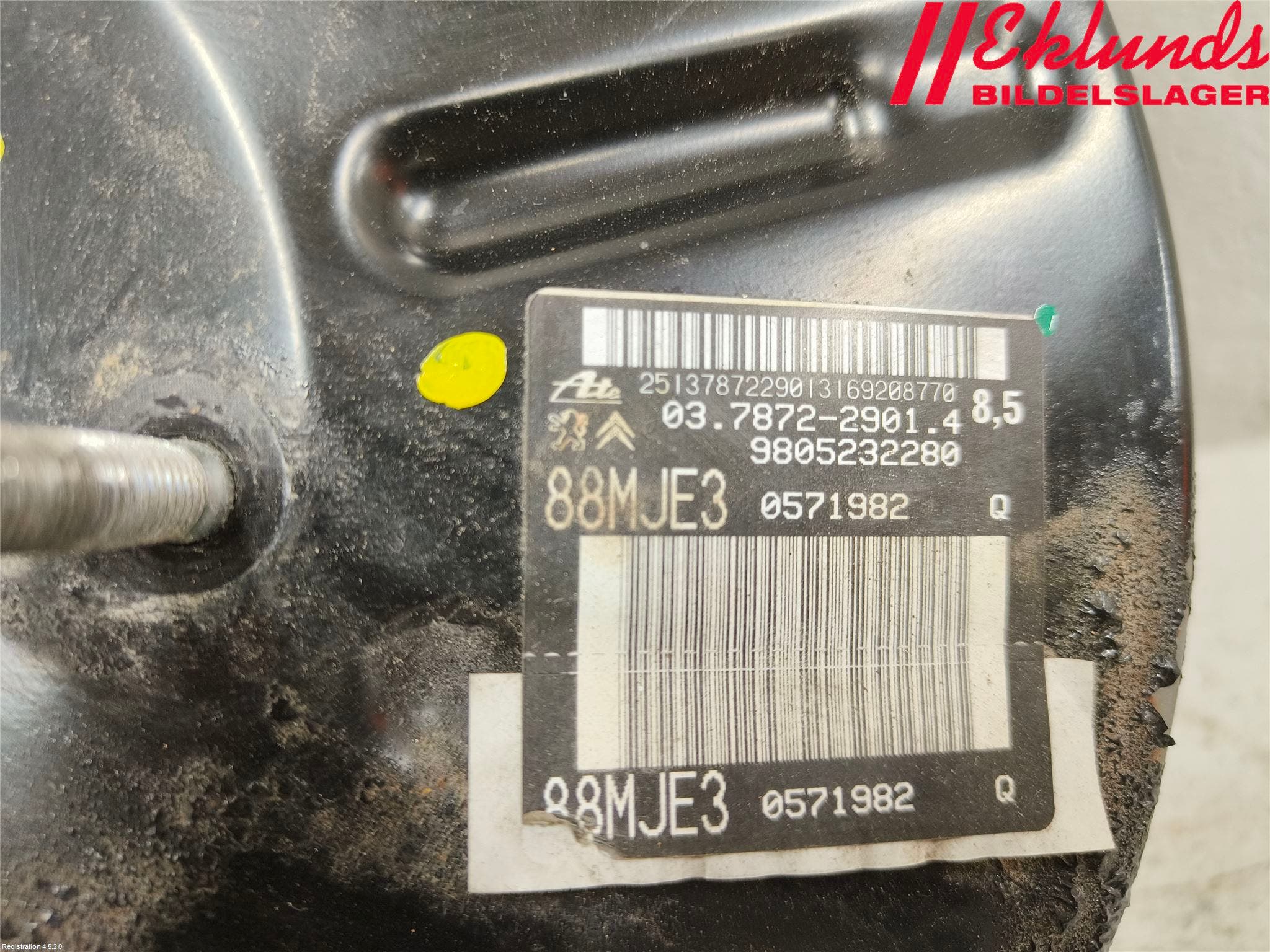 Opel VIVARO 20- Bromsservo