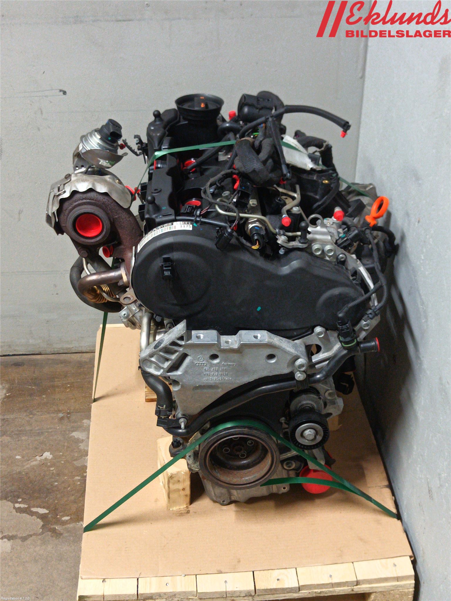Volkswagen VW GOLF VI 09-13 Motor Diesel