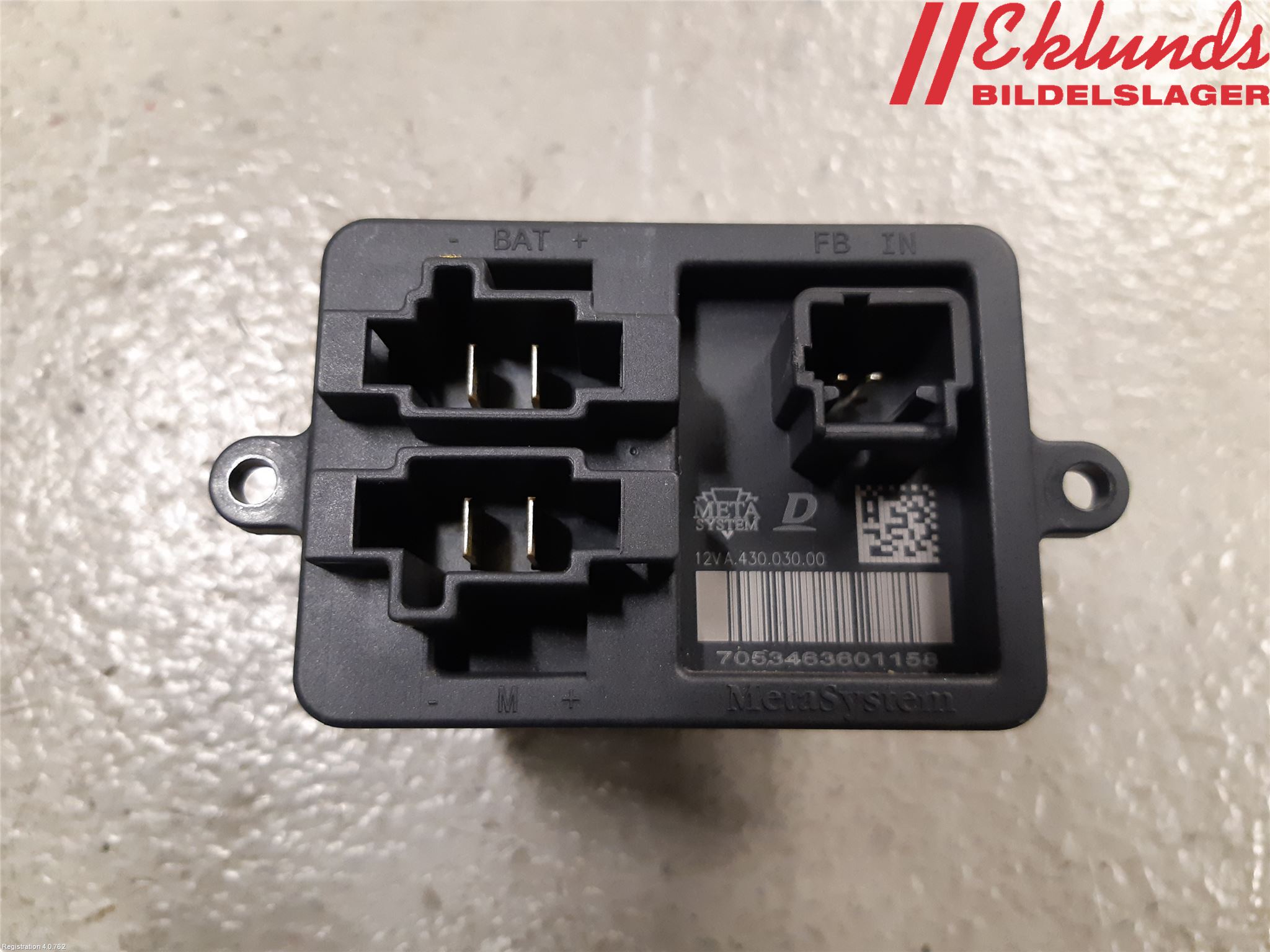 Citroen JUMPY/E-JUMPY 16- Värmefläktsmotstånd