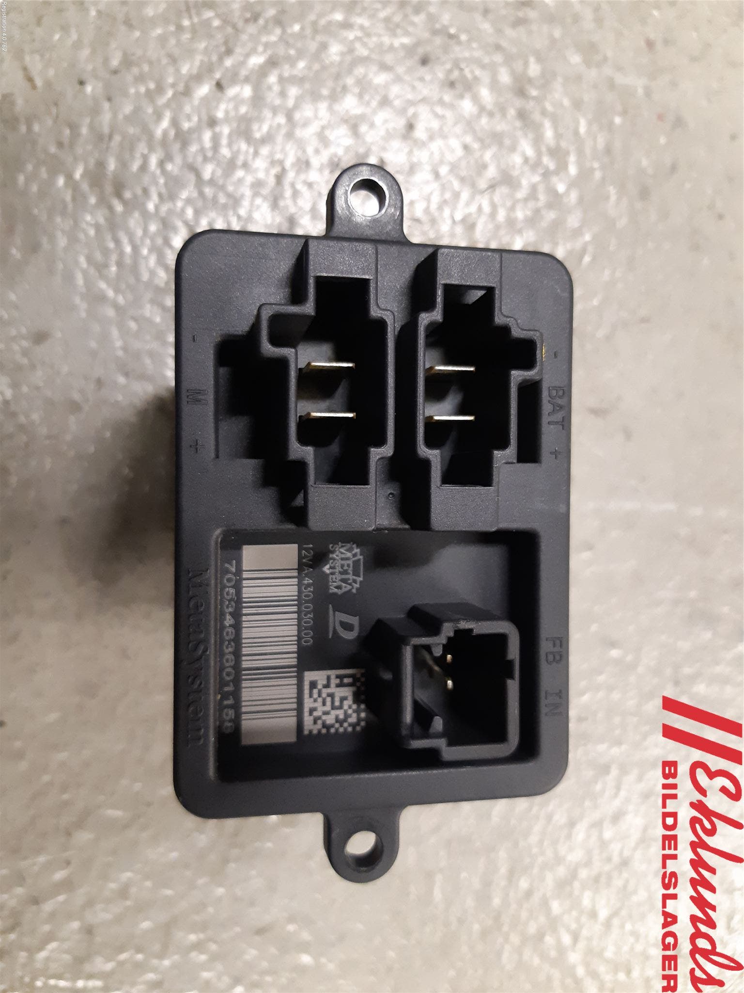 Citroen JUMPY/E-JUMPY 16- Värmefläktsmotstånd