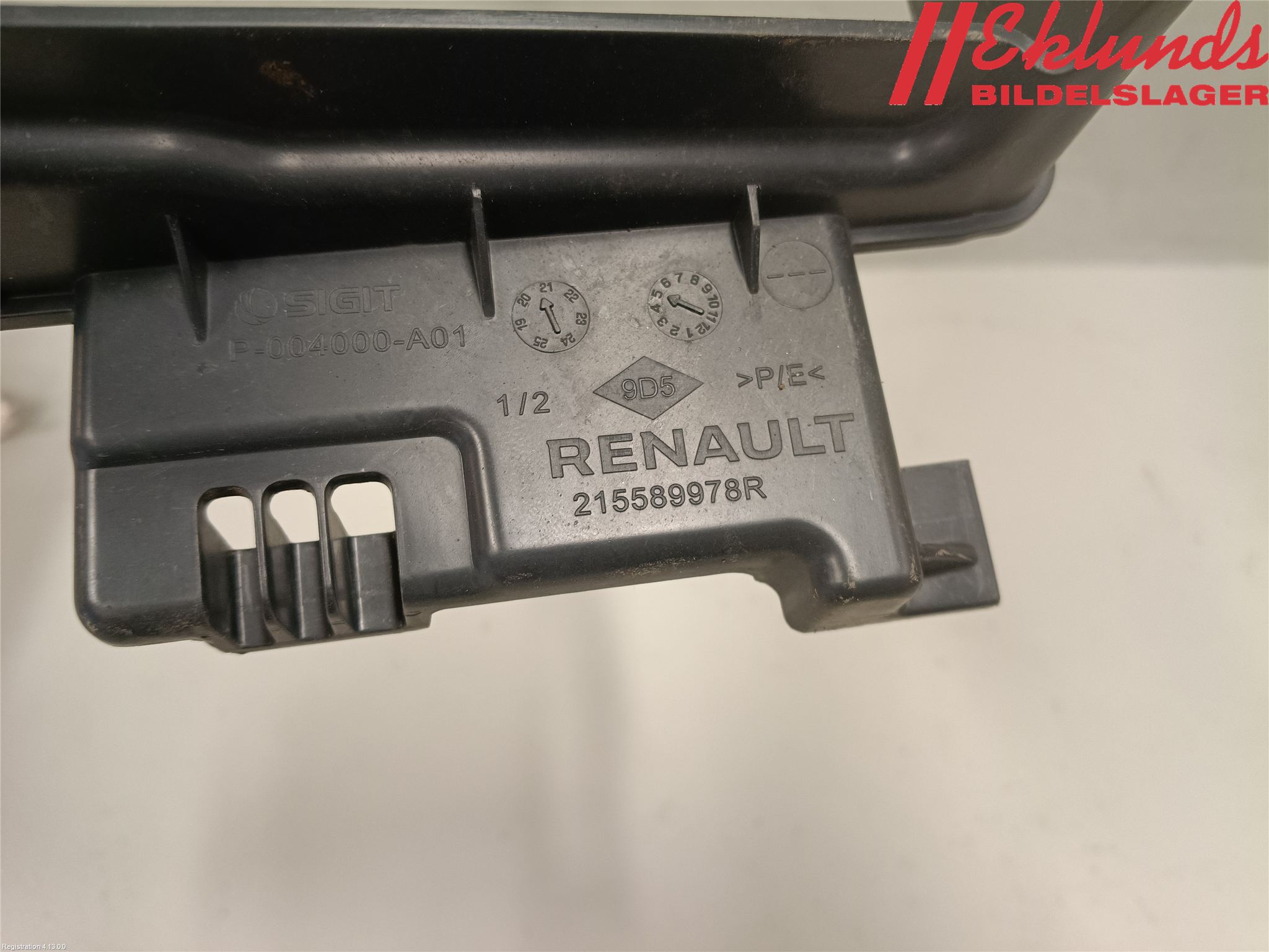 Dacia SANDERO/STEPWAY 21- Deflektor Plåt-Plast Kylning