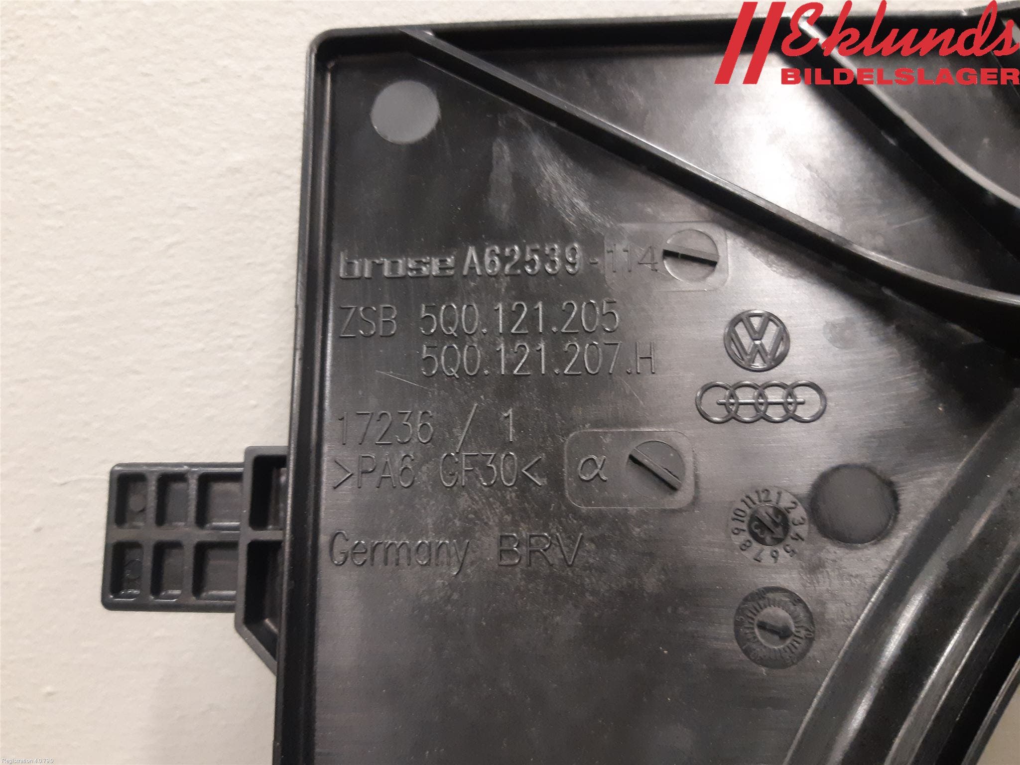 Volkswagen VW GOLF / E-GOLF VII 13-20 Kylfläkt El