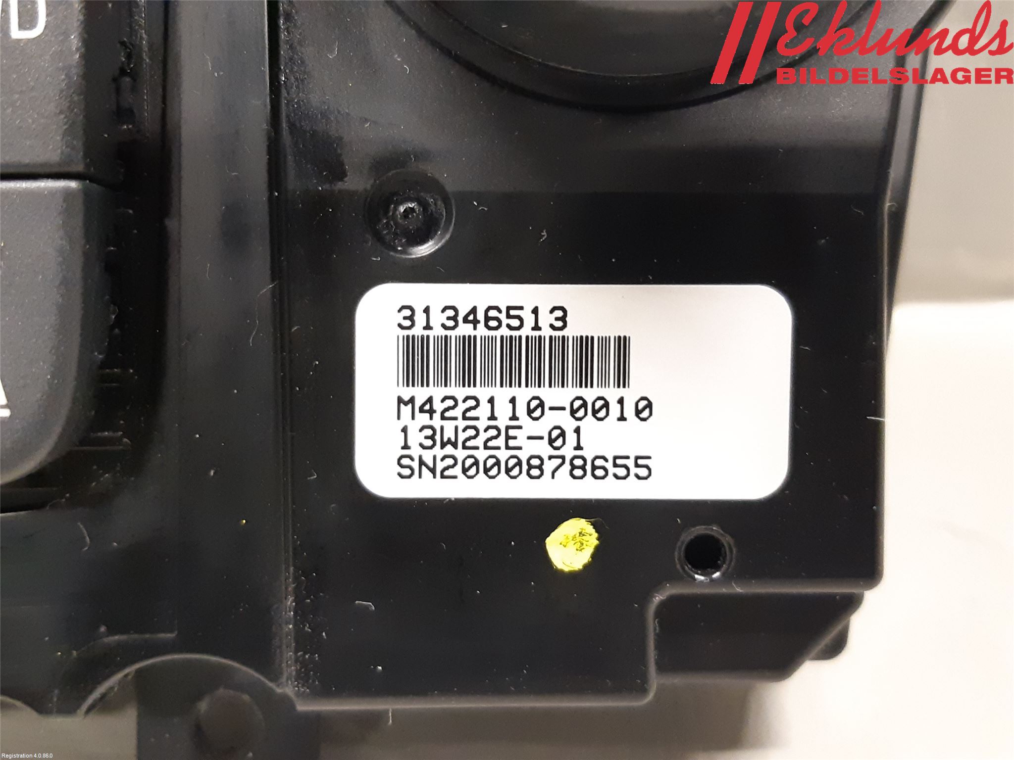 Volvo V60 11-13 Ac Styrenhet Ac Manöveren