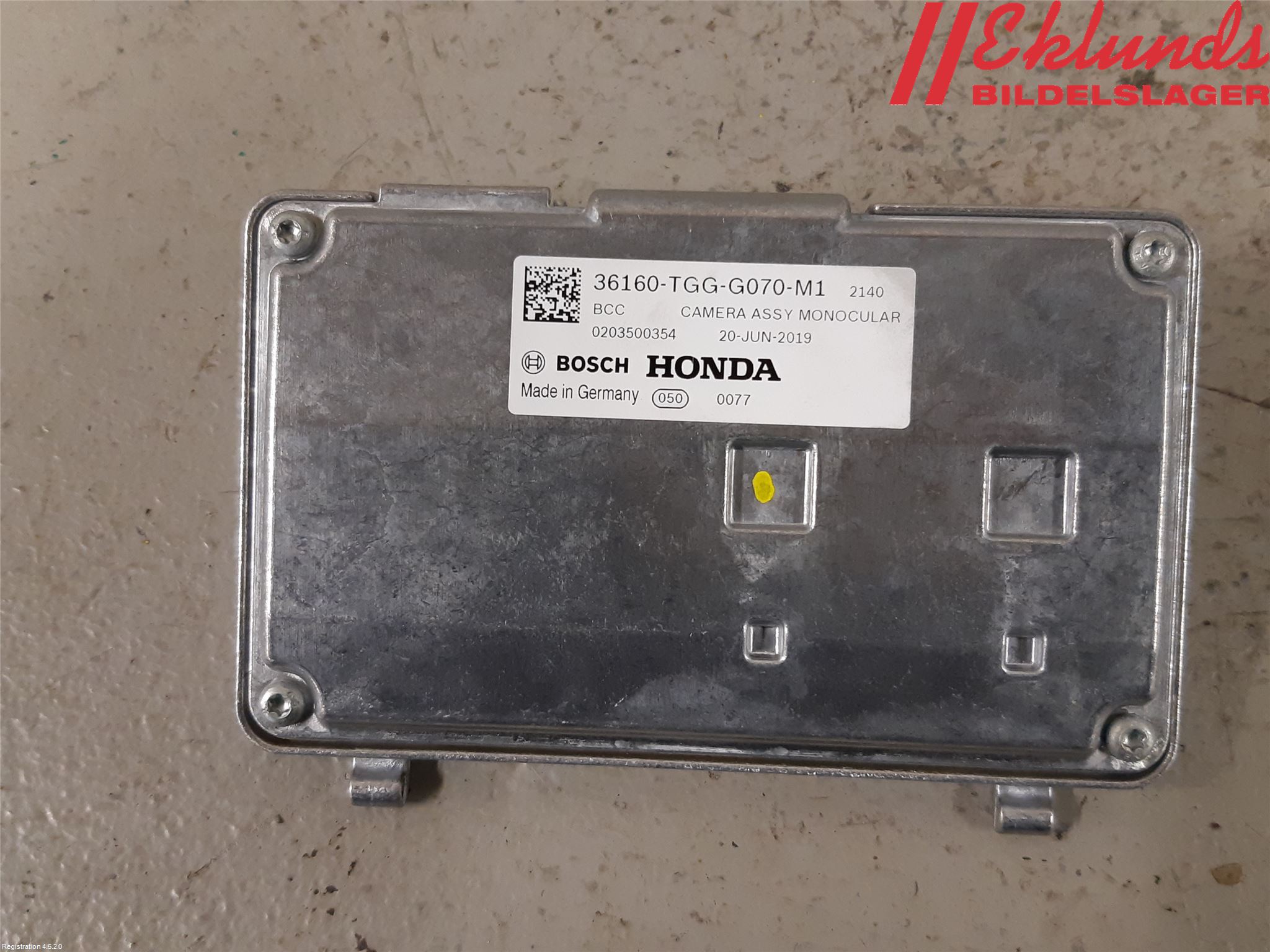 Honda CIVIC 17-22 Sensor Aktivt Kollisionsskydd