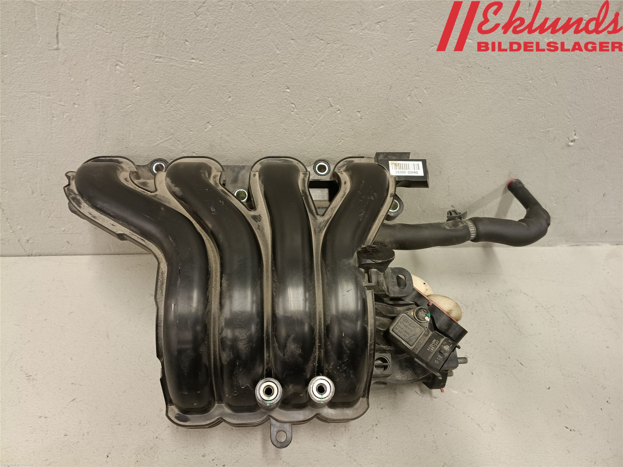 Kia NIRO (DE) 17-22 Grenrör Insug
