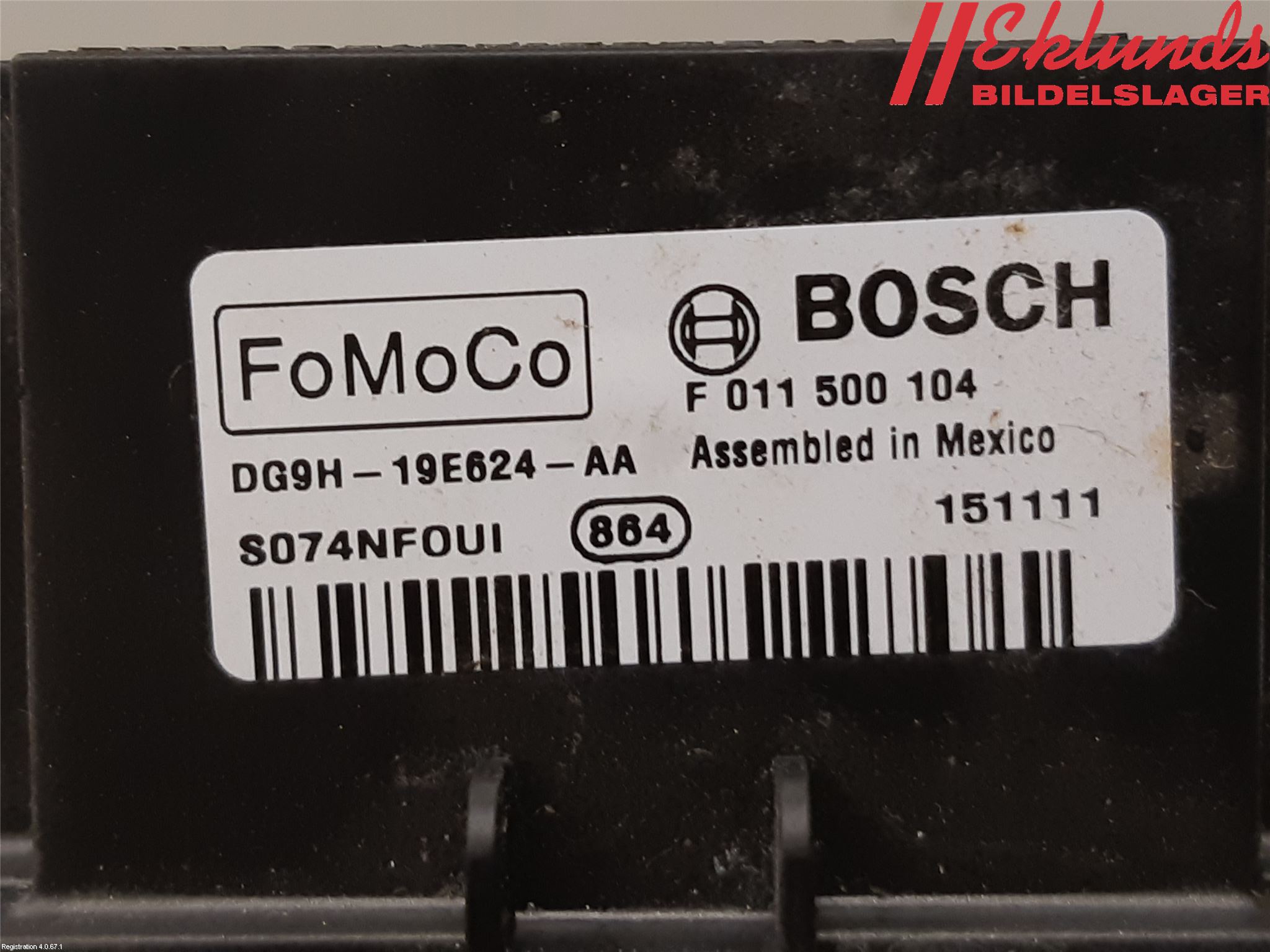 Ford GALAXY 16- Värmefläktsmotstånd