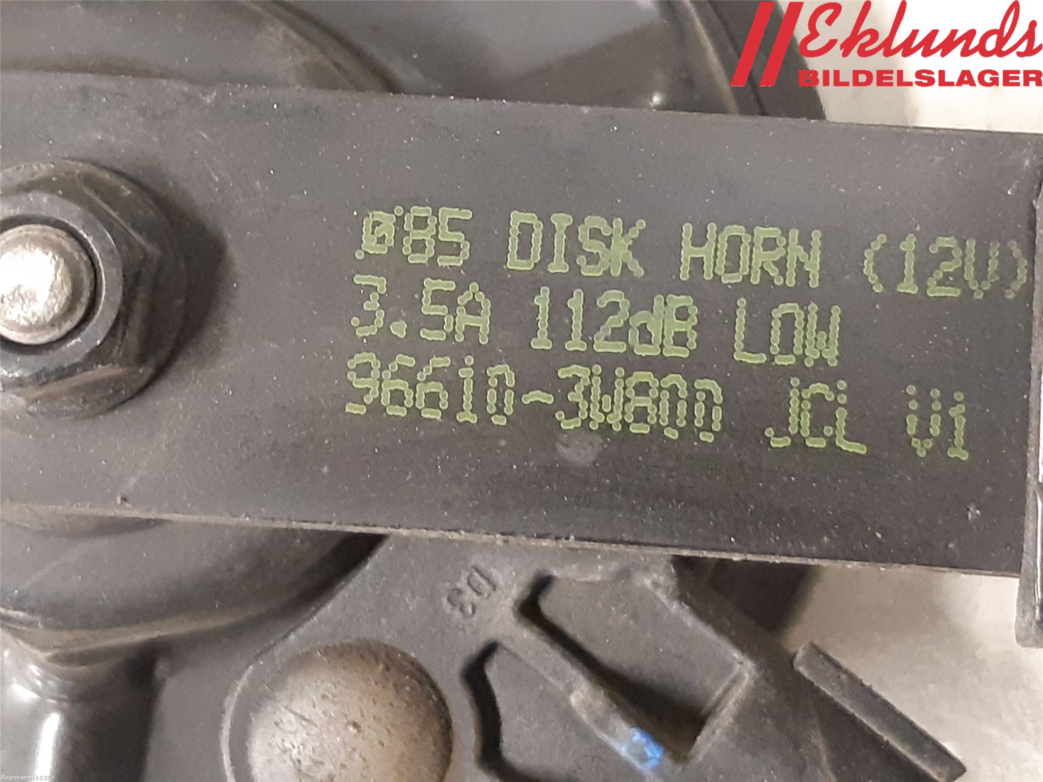 Kia SPORTAGE (SL) 11-15 Signalhorn