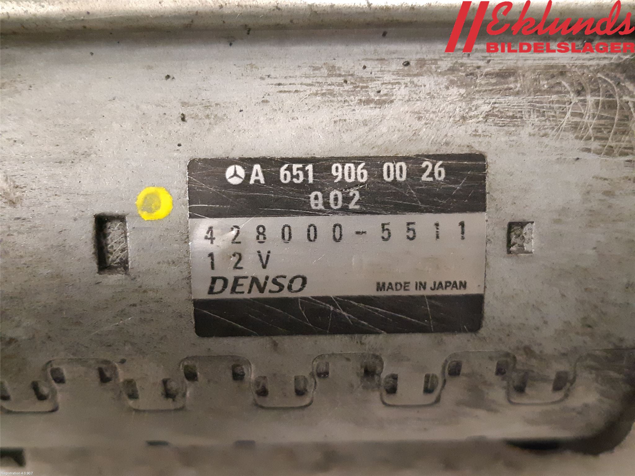 Mercedes-Benz MB VITO/VIANO (W639) 04-14 Startmotor Diesel