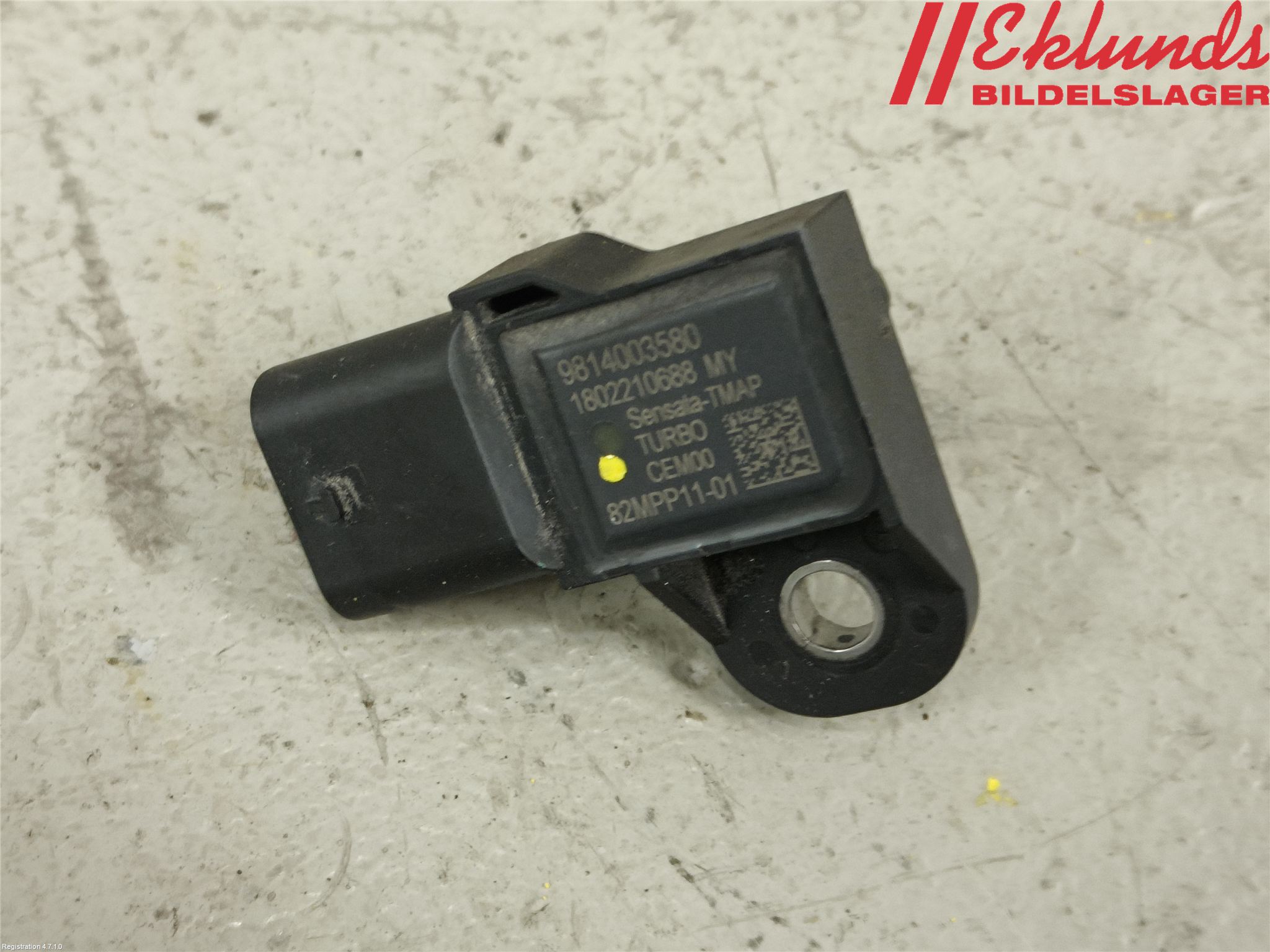 Peugeot 3008 17-24 Givare Laddluftstryck