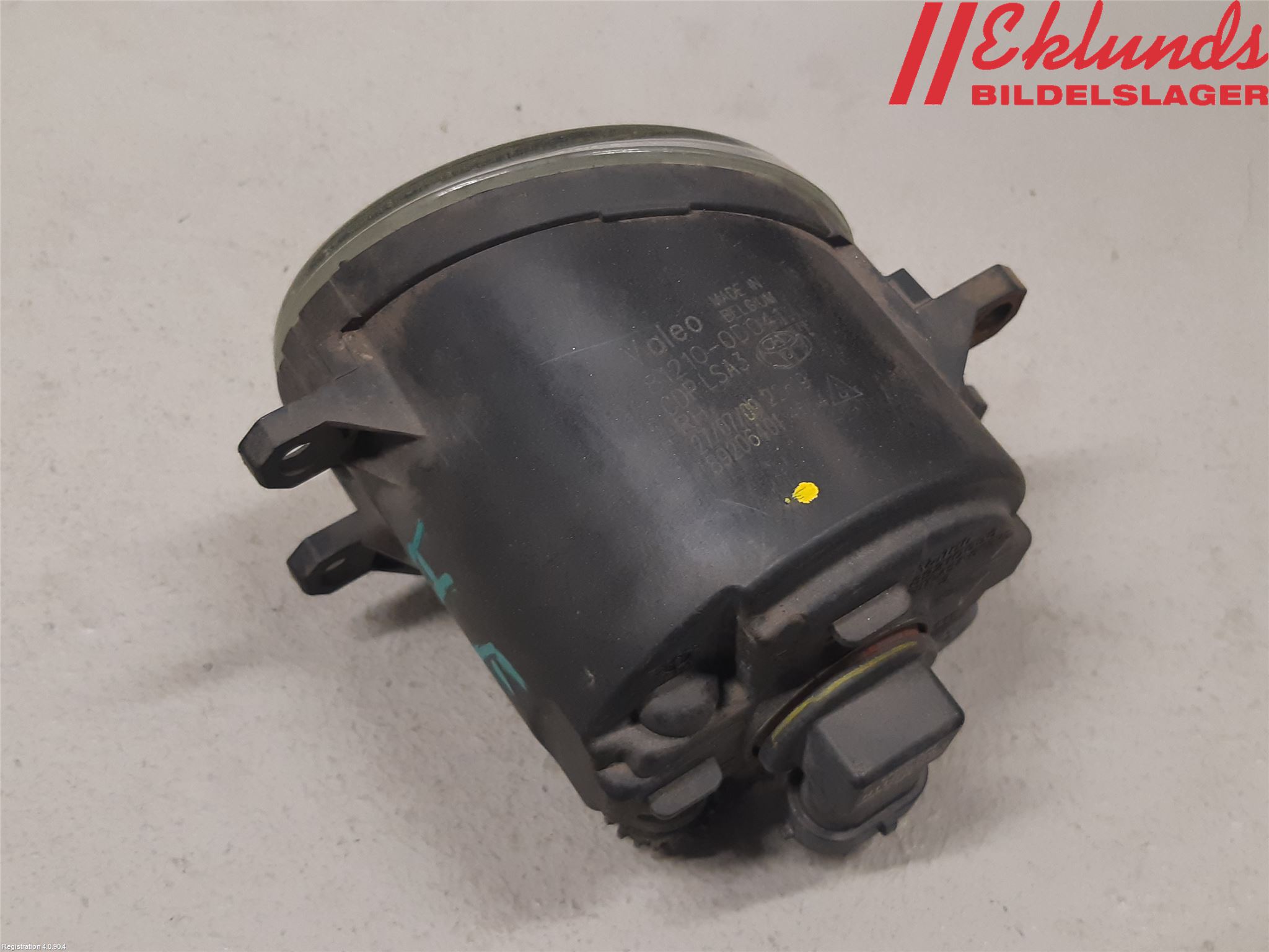 Toyota AVENSIS 09-15 Dimljus-Varselljus Fram