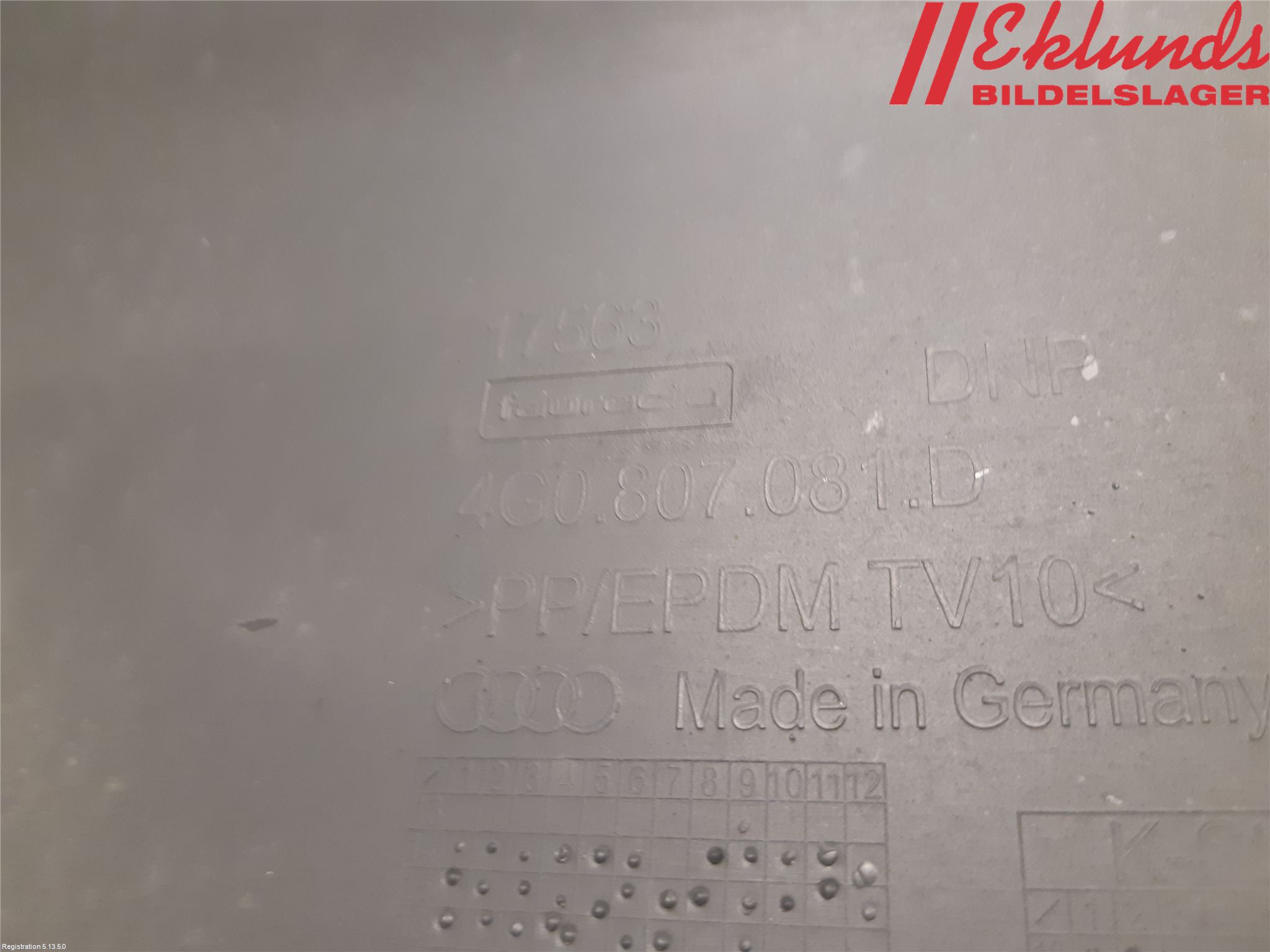 Audi A6/S6 4G 11-18 Täckplast Front