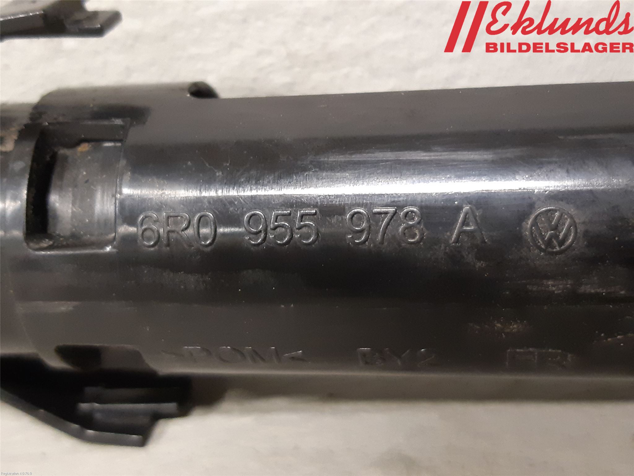 Volkswagen VW POLO 10-17 Spolarmunstycke Strålkastare