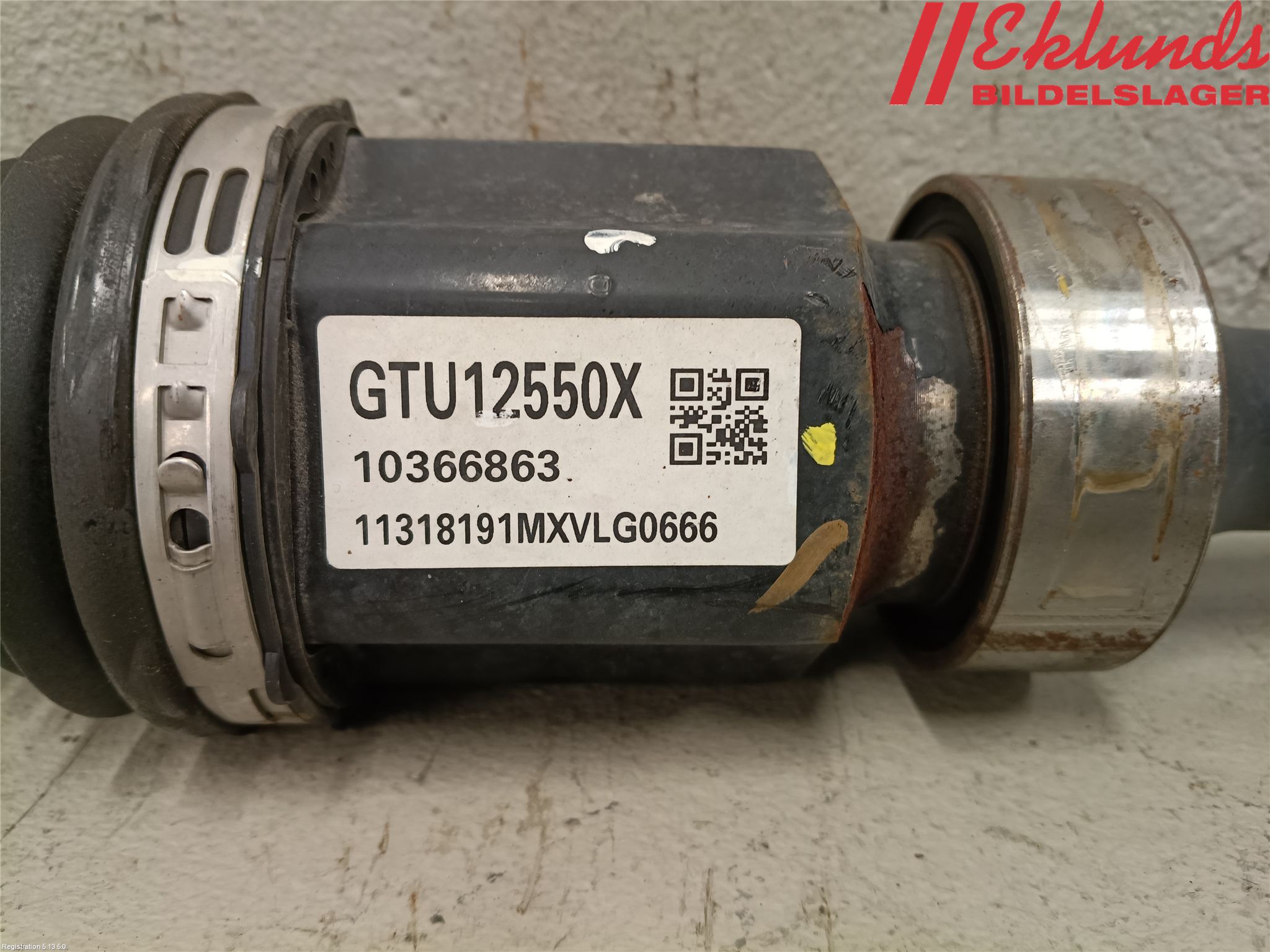 Mazda 2 (DJ) 15-22 Drivaxel Fram Höger