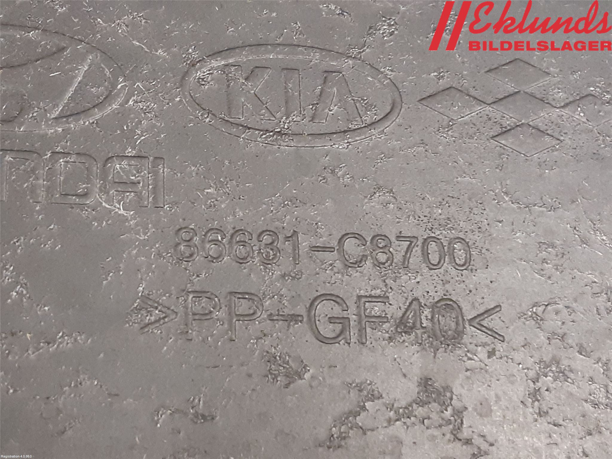 Hyundai i20 GB 15-20 Stötfångarbalk Bak