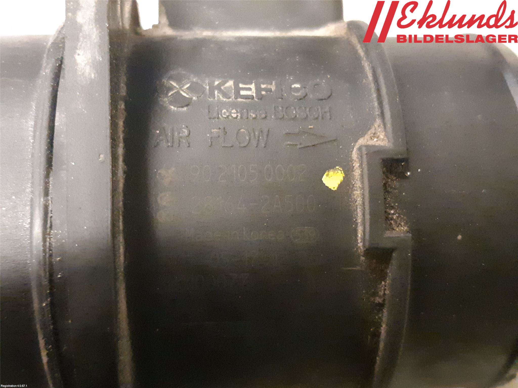 Kia CEED 06-12 Injluftmassamätare