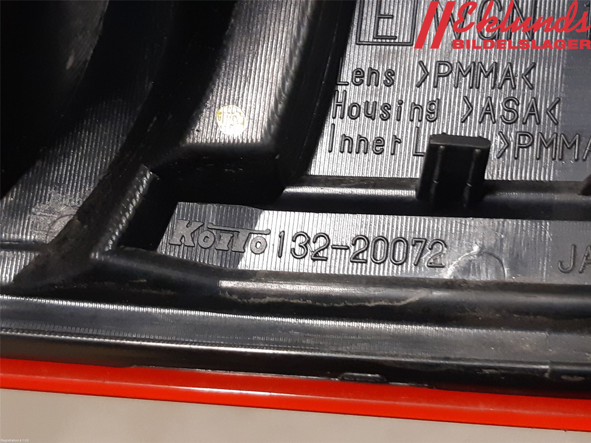 Subaru OUTBACK 10-15 Bakljus Lucka Vä