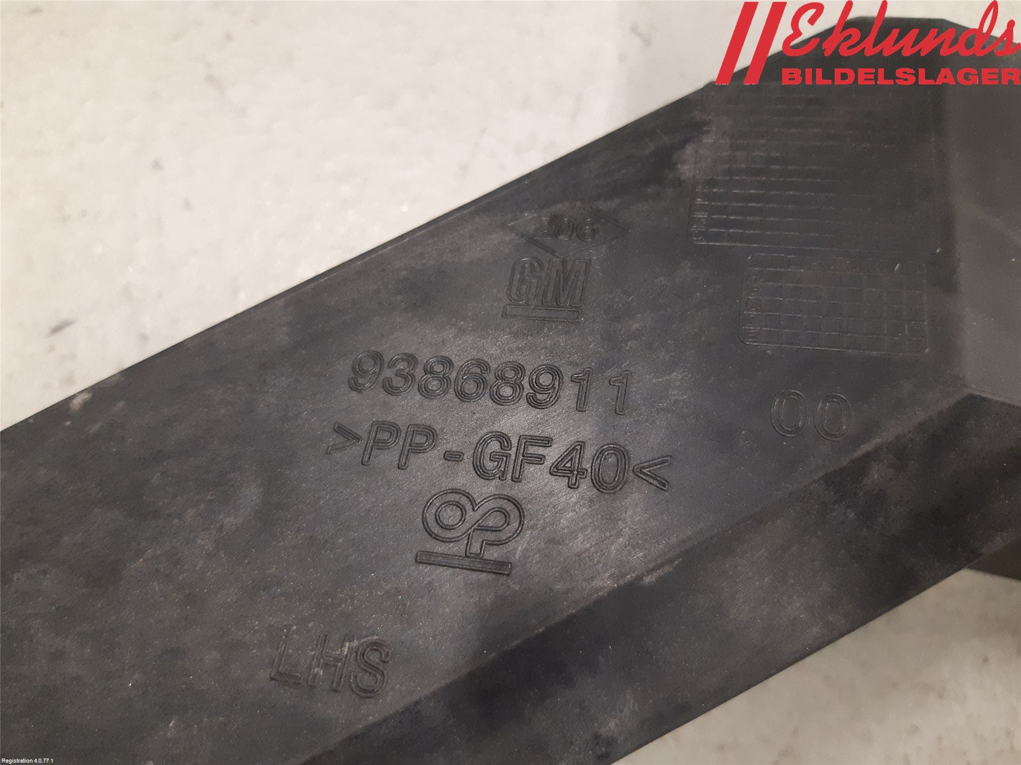 Opel VIVARO 15-19 Front Övrigt