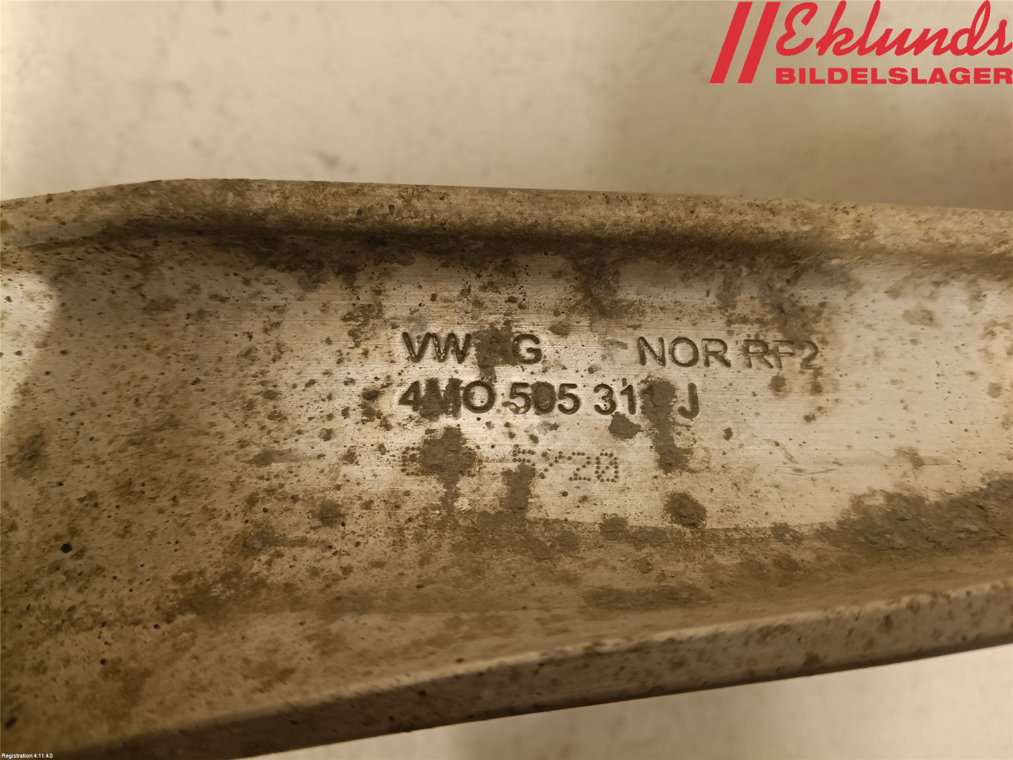 Audi E-TRON, S GE 19- Bärarm Bak Höger