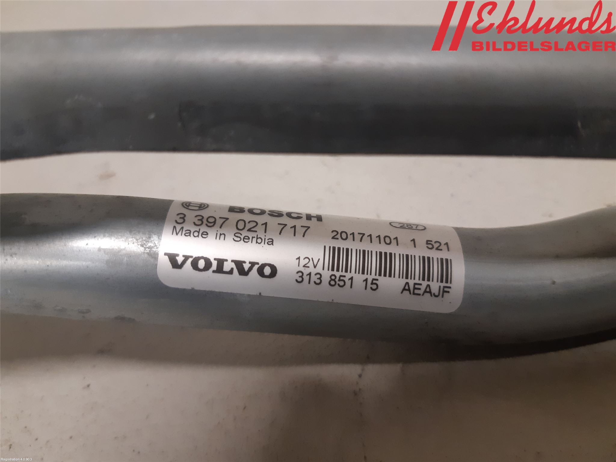 Volvo V90 CROSS COUNTRY 17->> Torkarmekanism Vindruta