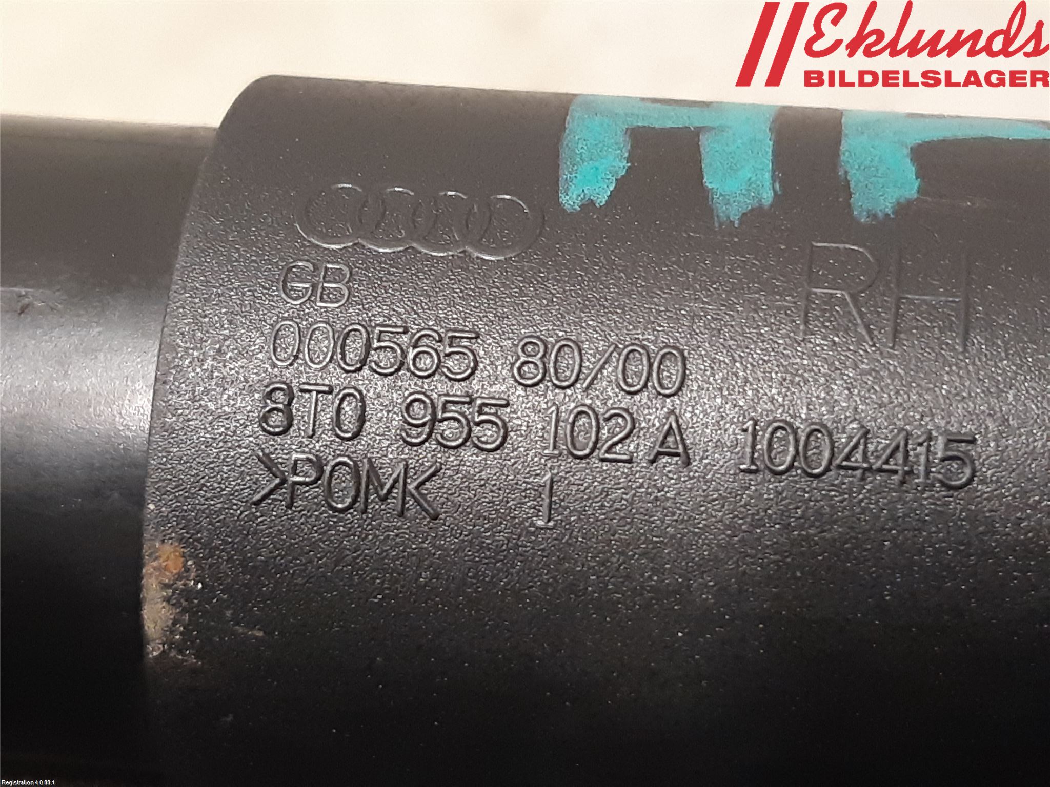 Audi A5 07-16 Spolarmunstycke Strålkastare