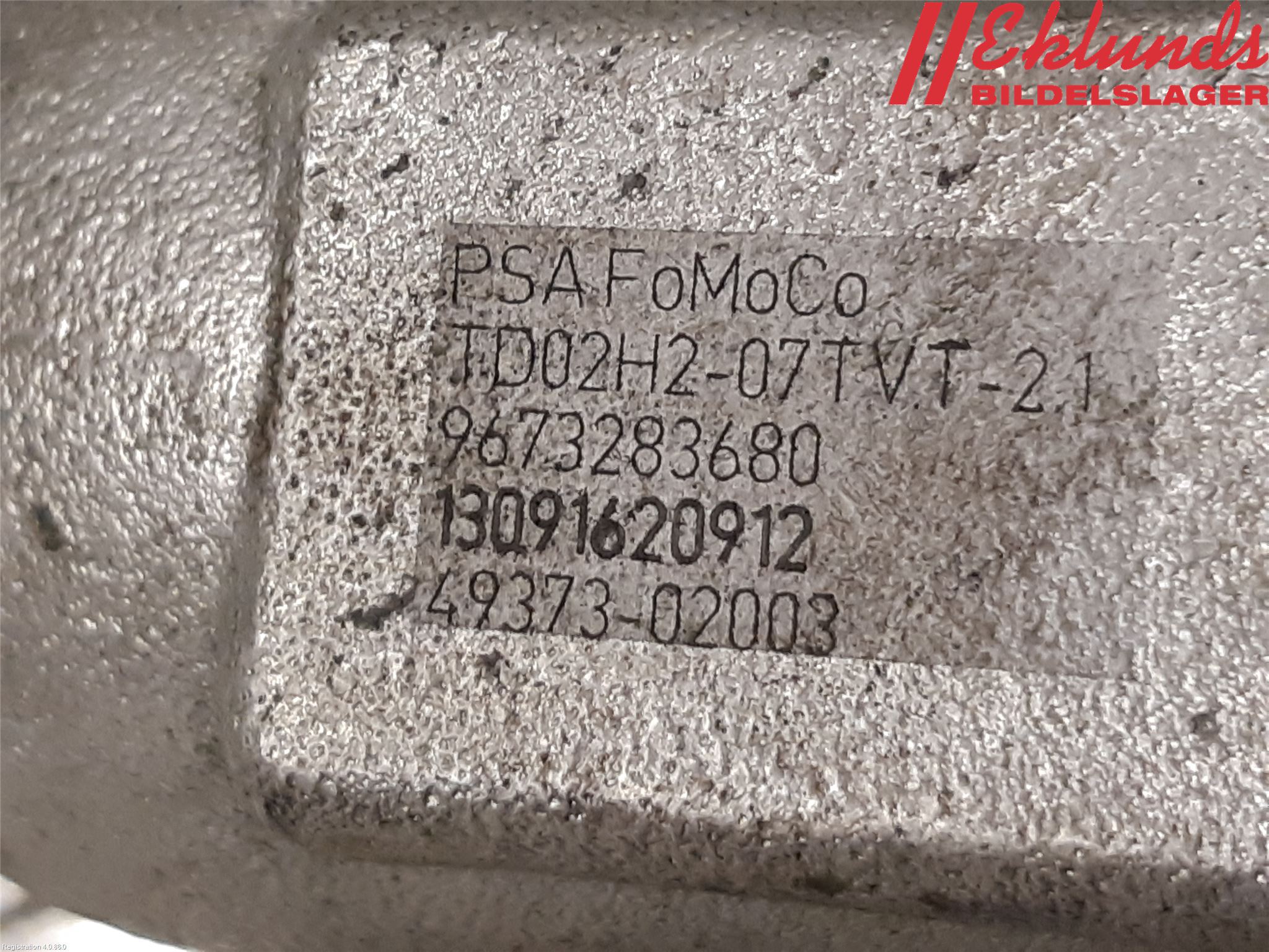 Citroen C3 10-17 Turboaggregat