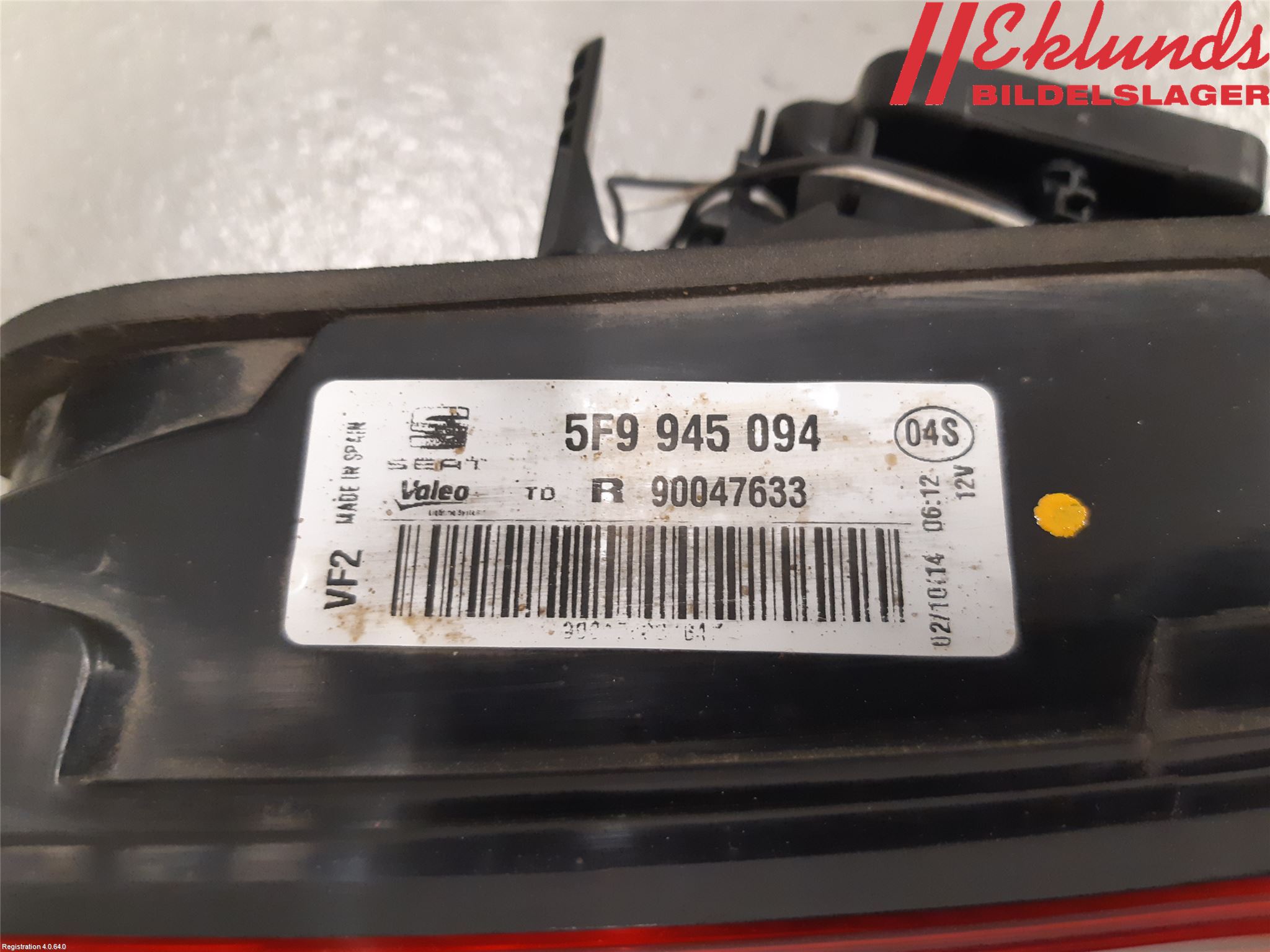 Seat LEON 13-20 Bakljus Lucka Hö