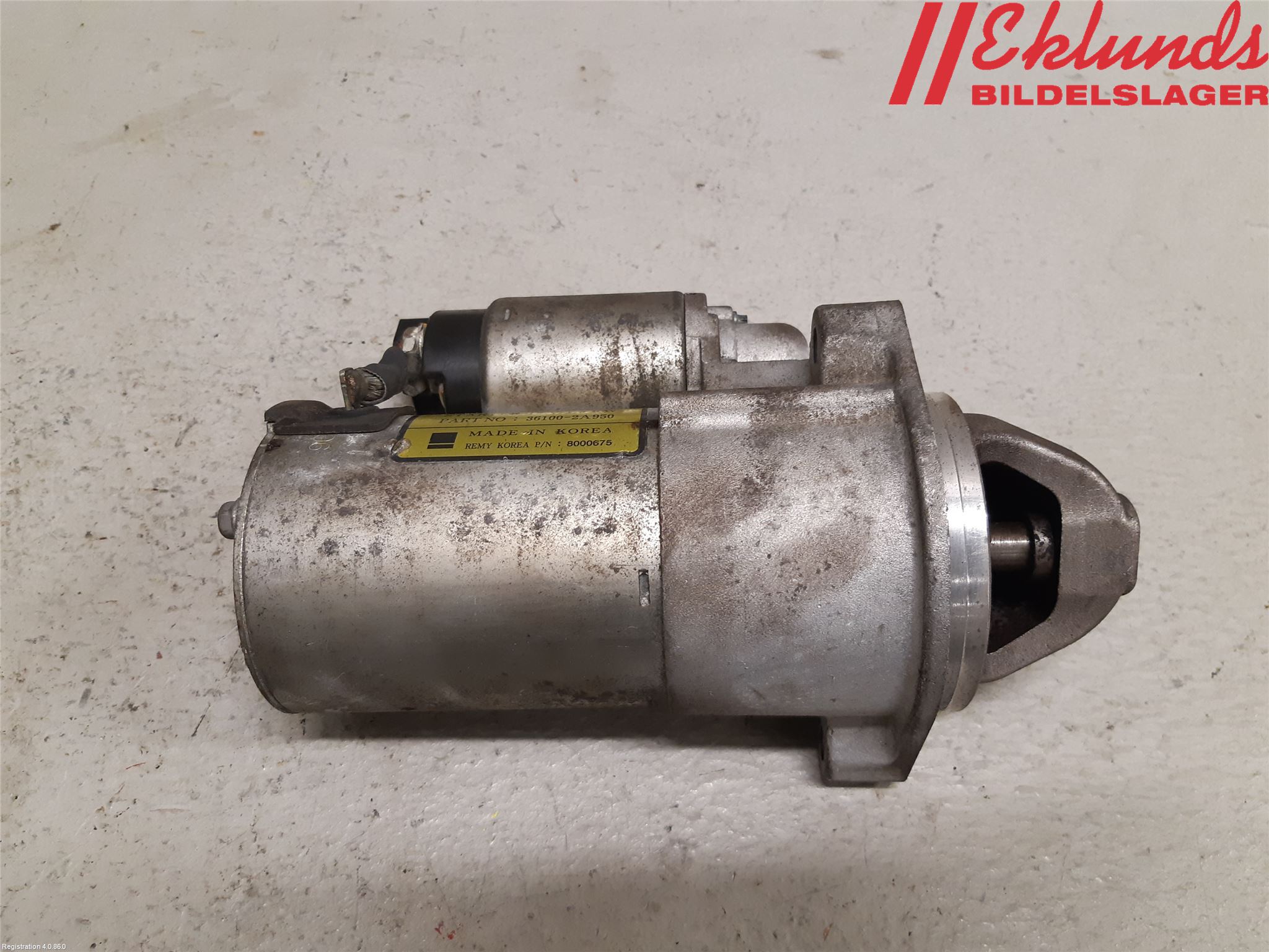 Kia OPTIMA 16-20 Startmotor Diesel
