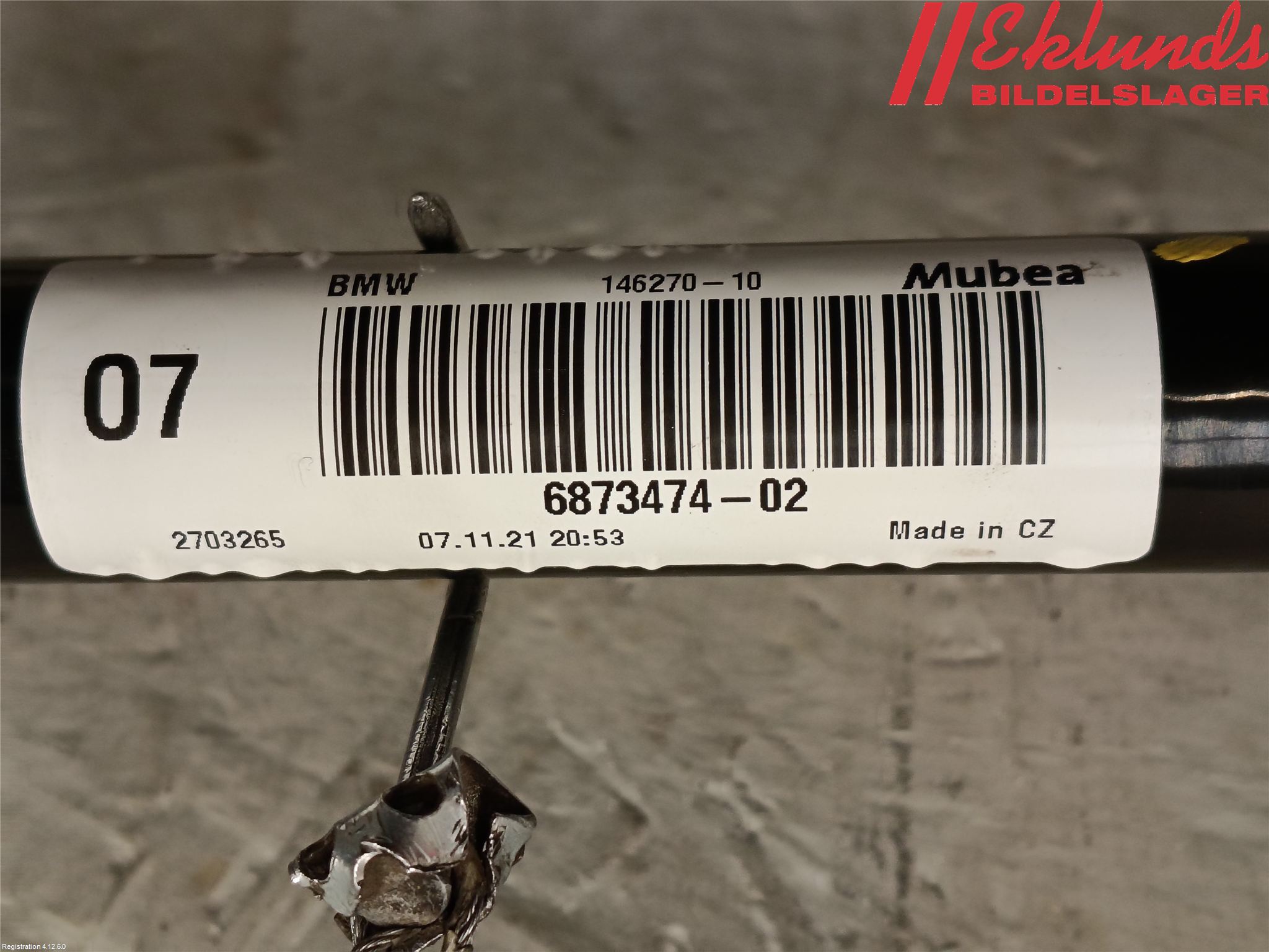 BMW 5 G30/G31/F90 17-23 Krängningshämmare Fram