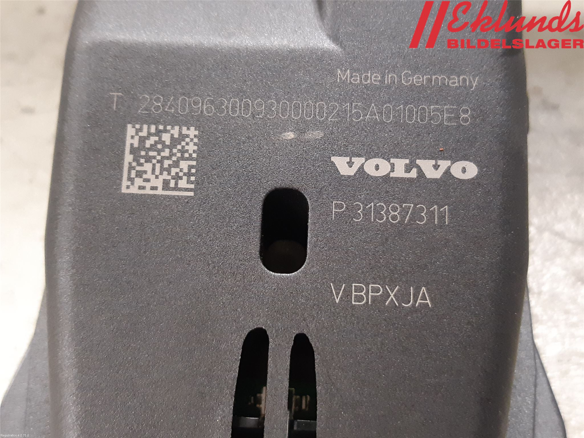 Volvo XC70 14-16 Sensor Aktivt Kollisionsskydd