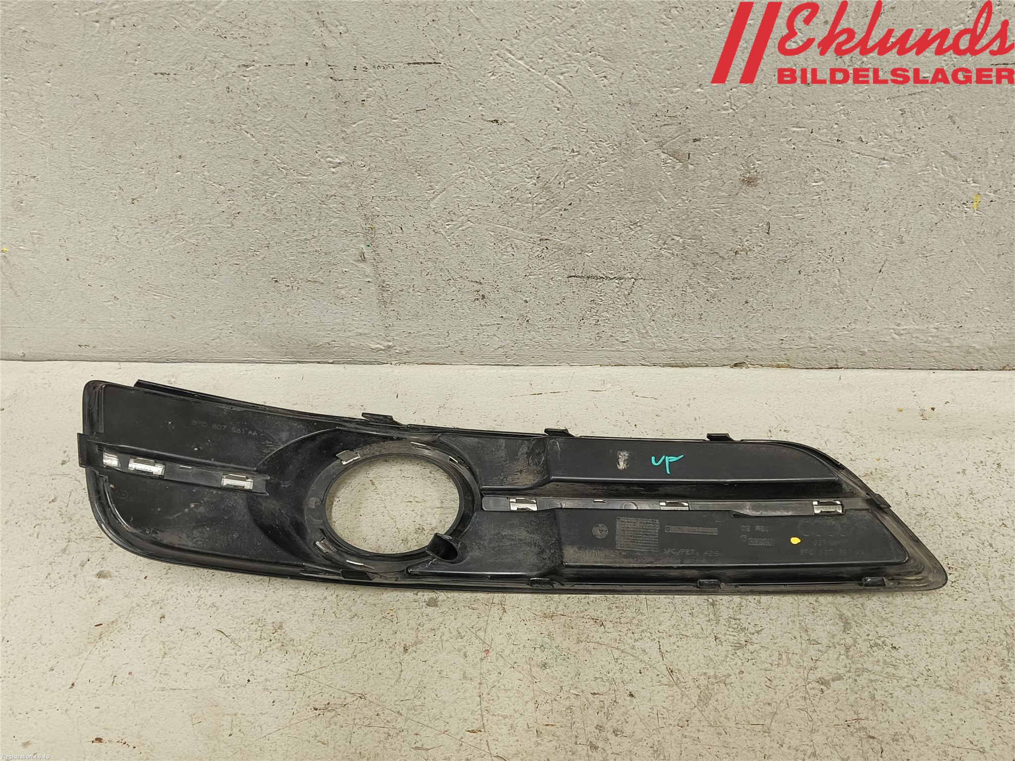 Audi A3/S3 05-13 Dimljussarg Fram