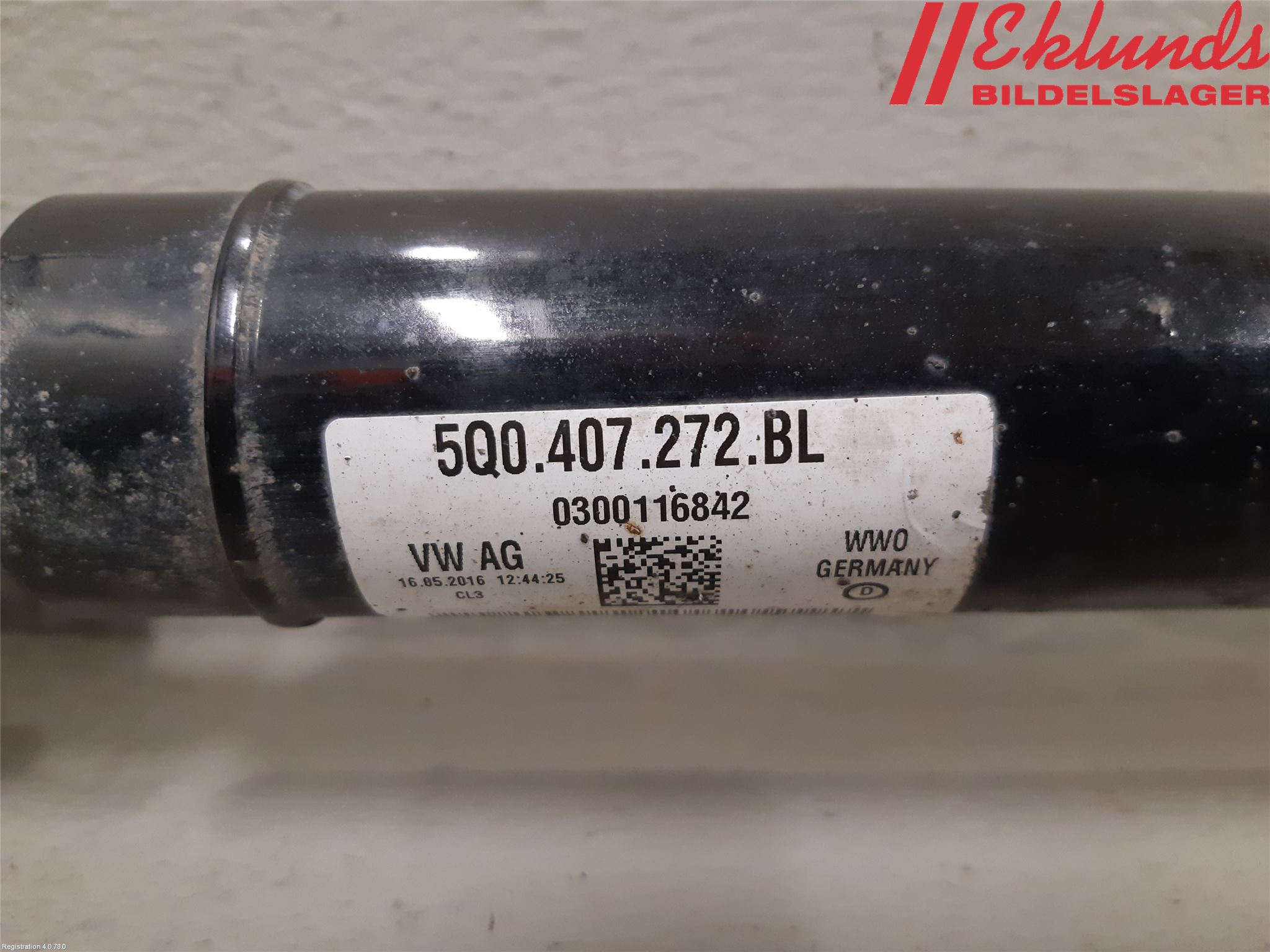 Volkswagen VW GOLF / E-GOLF VII 13-20 Drivaxel Fram Höger