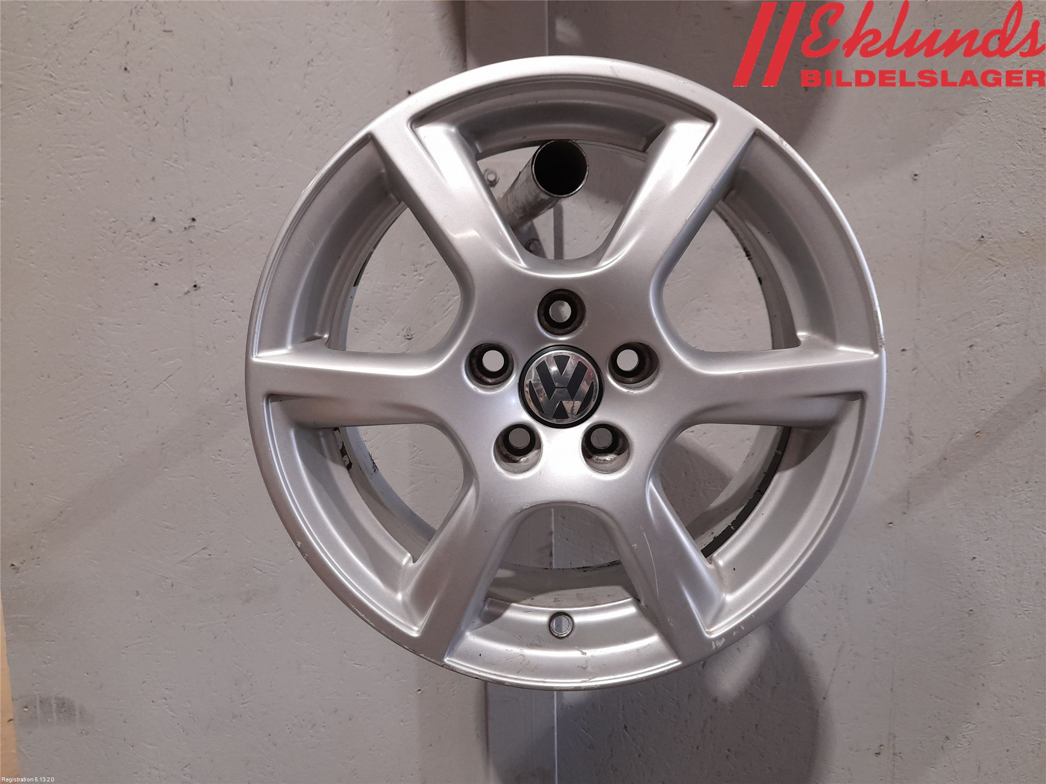 Volkswagen VW POLO 10-17 Fälgsats Aluminium