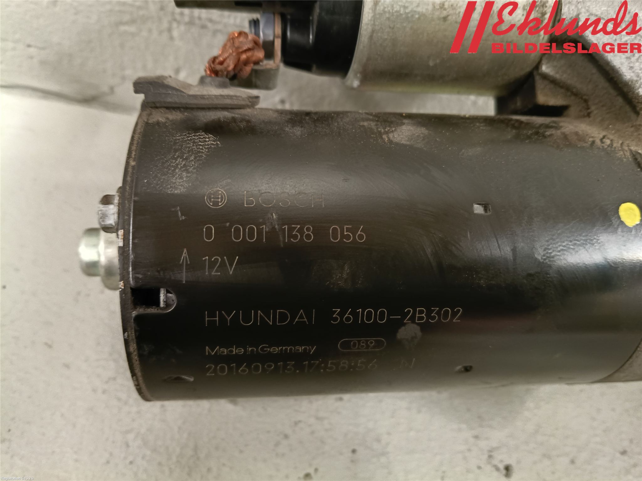Hyundai i30 GD 13-17 Startmotor