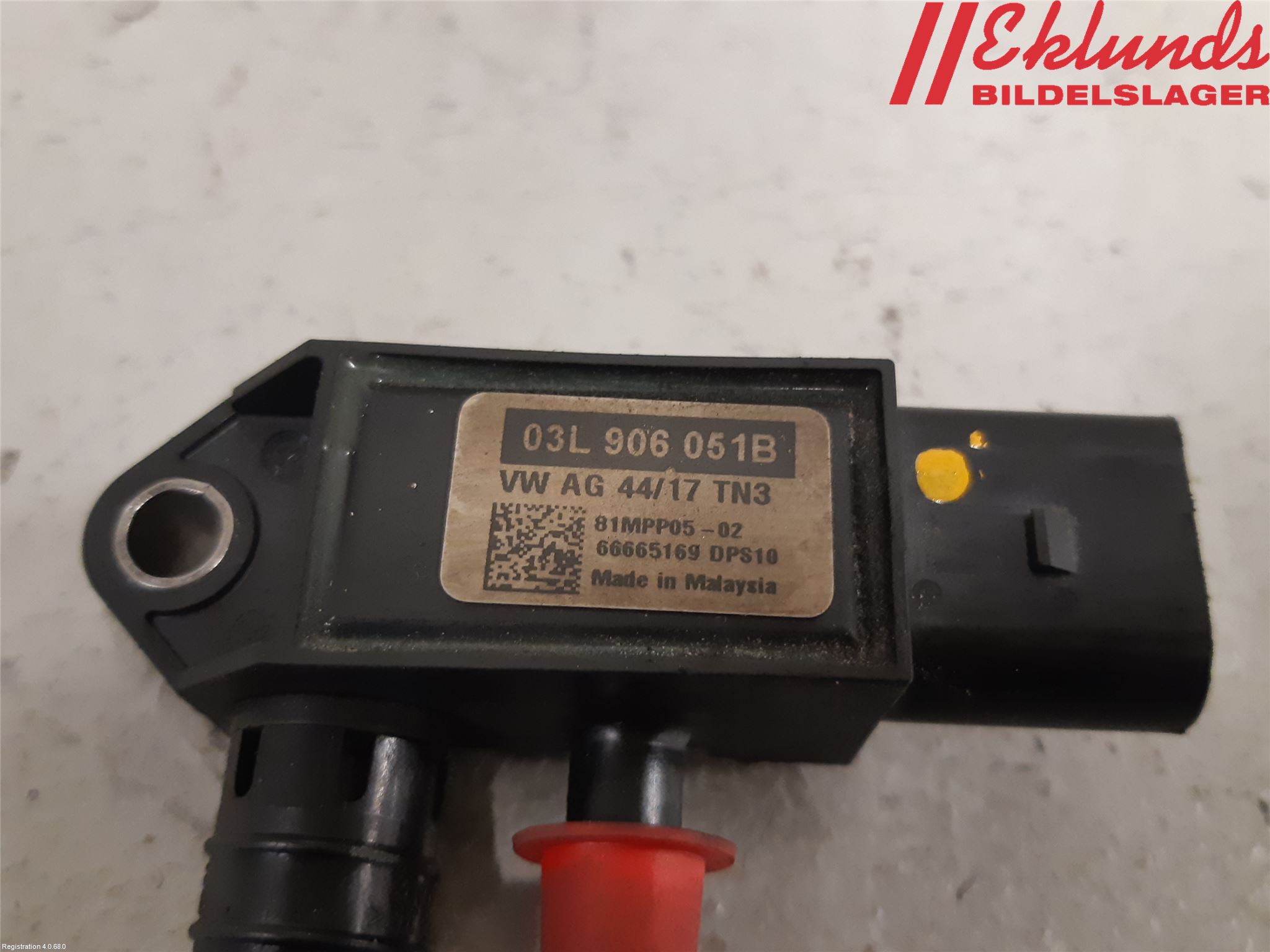 Volkswagen VW PASSAT 15-19 Givare Temp-Tryck Avgas