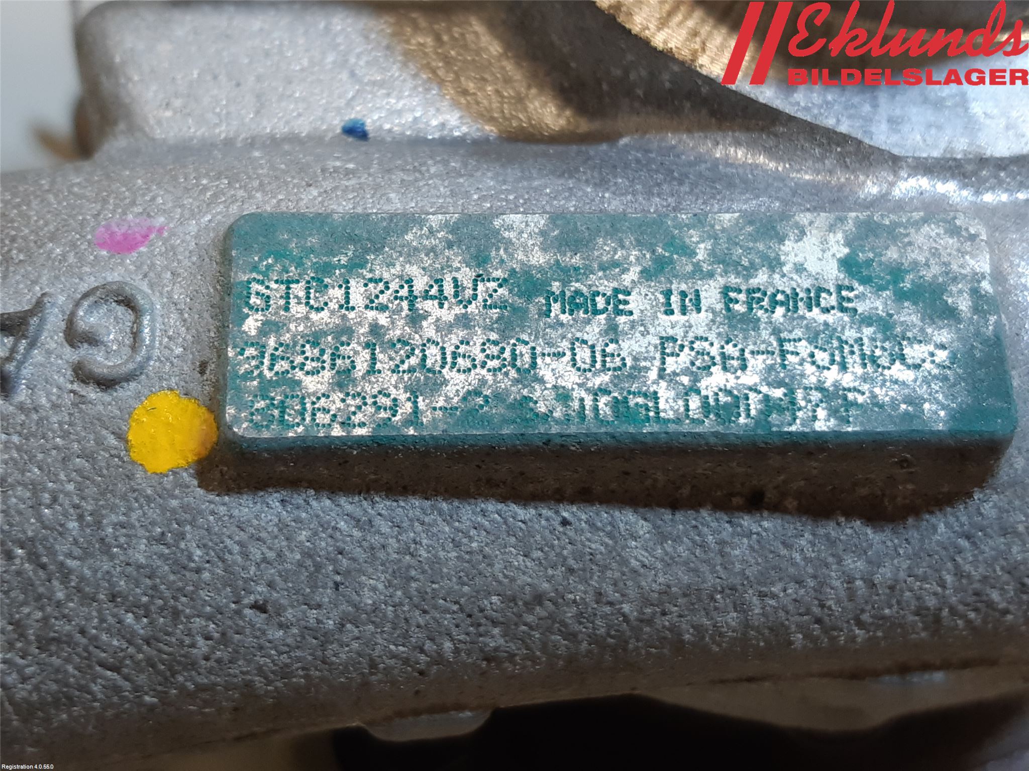 Peugeot 308 08-13 Turboaggregat