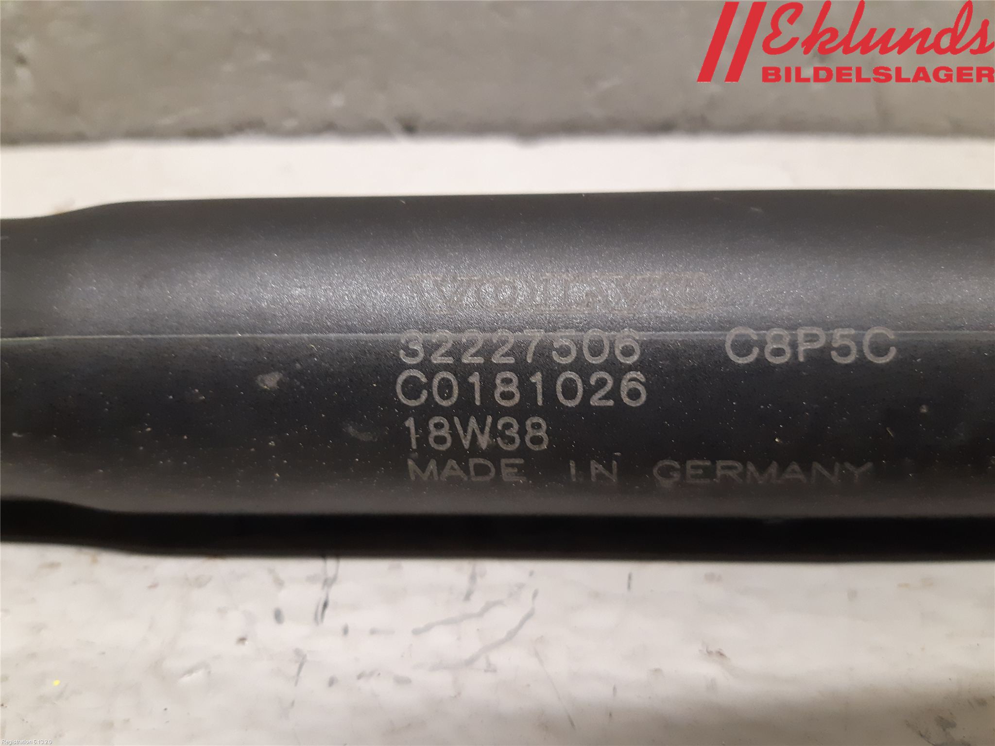 Volvo V90 17->> Bakluckeöppnare Automatisk