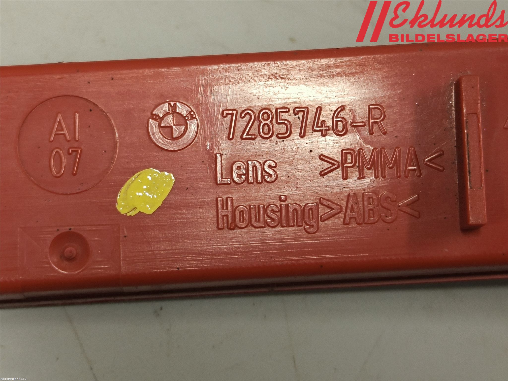 BMW 3 F30/F31/F80 12-19 Dimljus/Reflex Bak