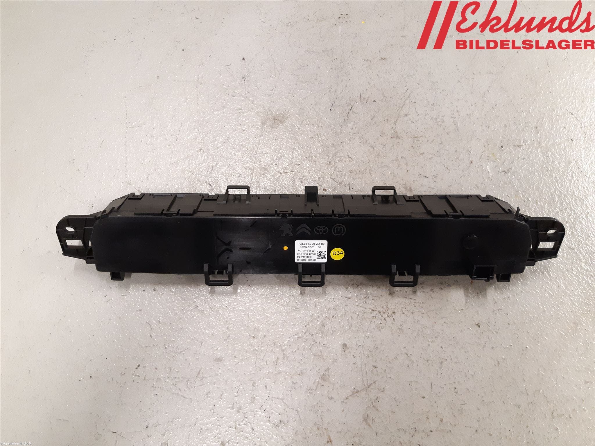 Peugeot EXPERT/E-EXPERT 17- Ac Styrenhet Ac Manöveren