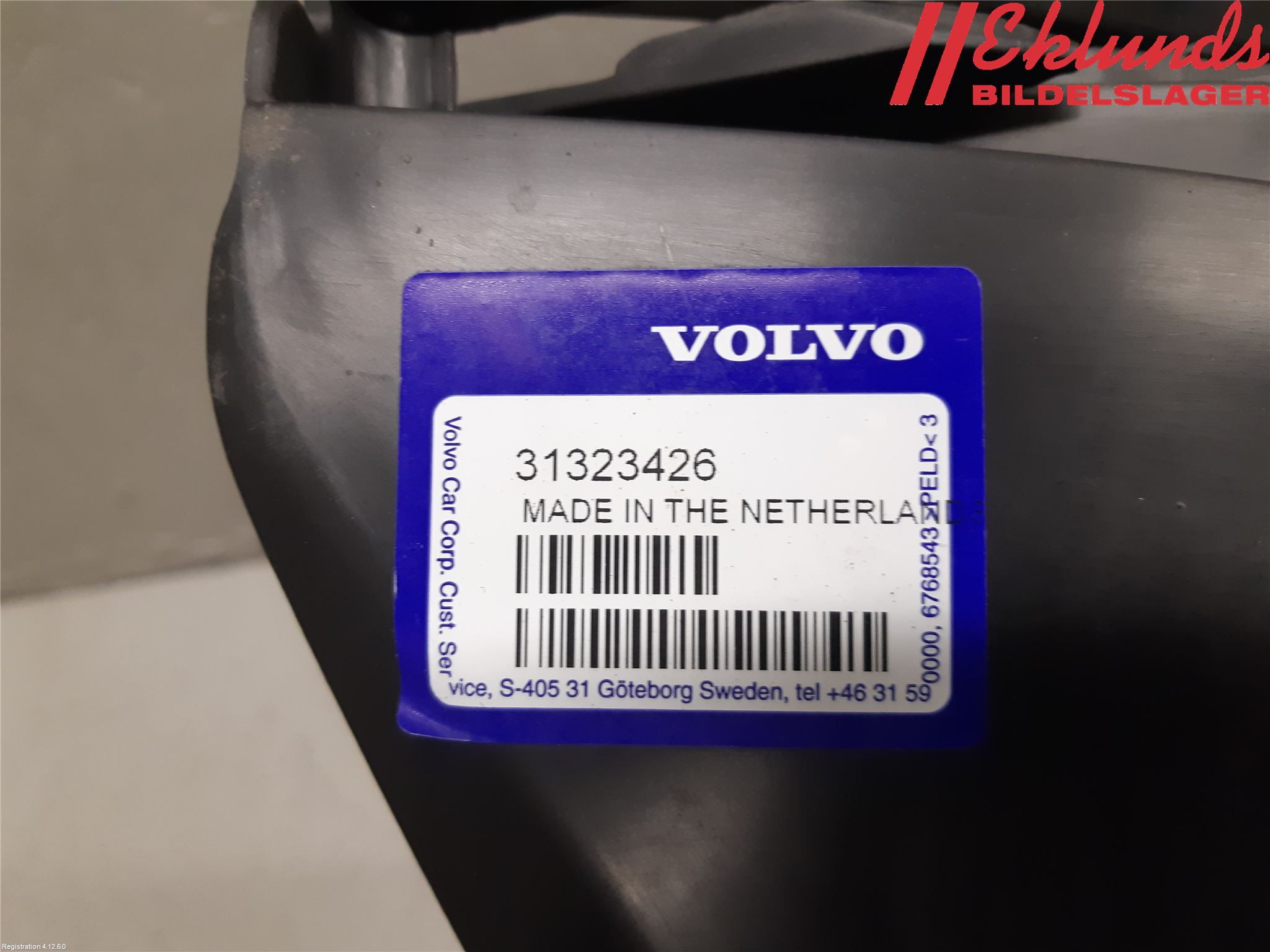 Volvo S60 11-13 Stötfångarfäste Fram Hö