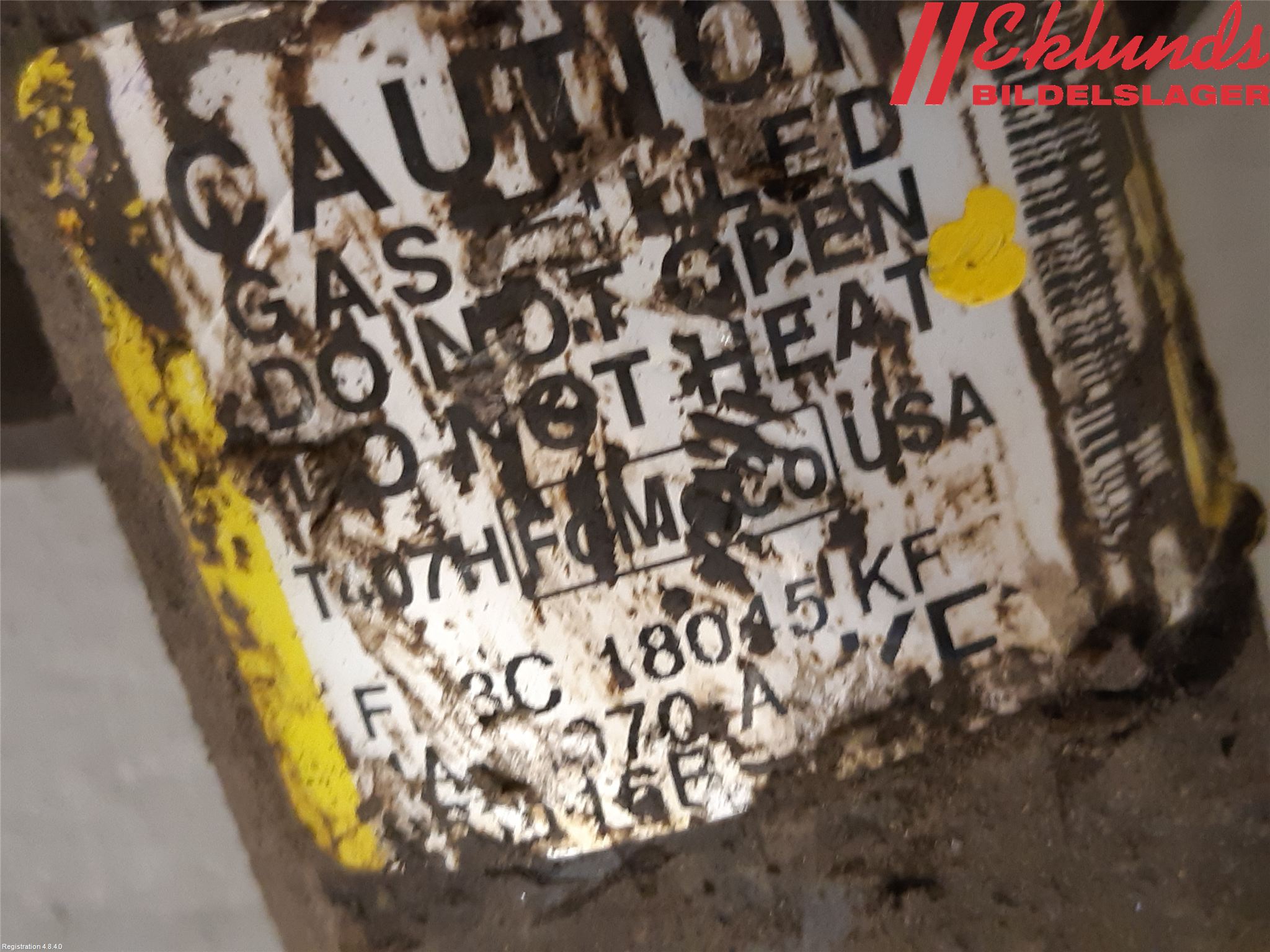 Ford MUSTANG VI 15-22 Fjäderben Fram Vänster