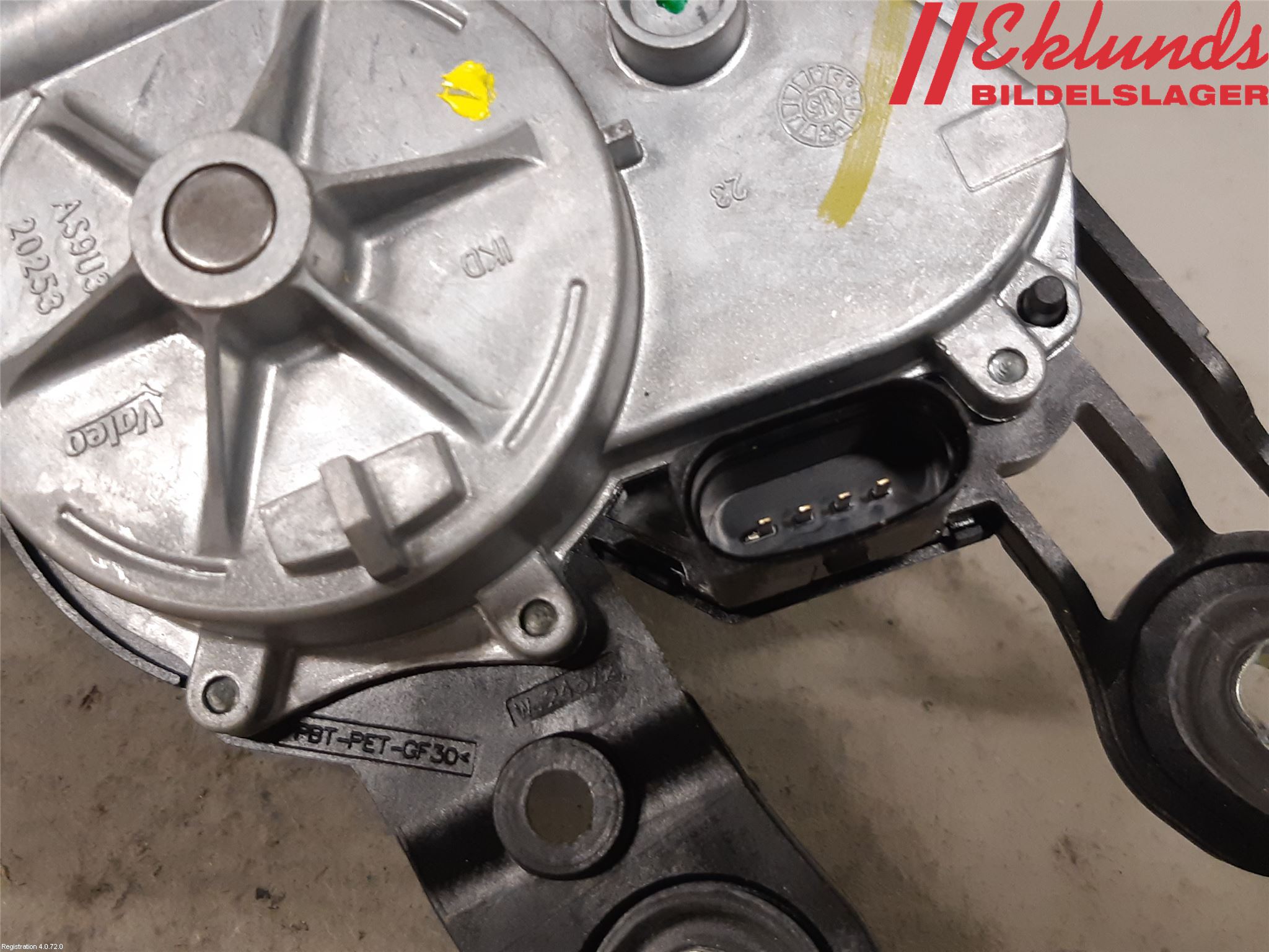 Skoda FABIA 15-21 Torkarmotor Baklucka