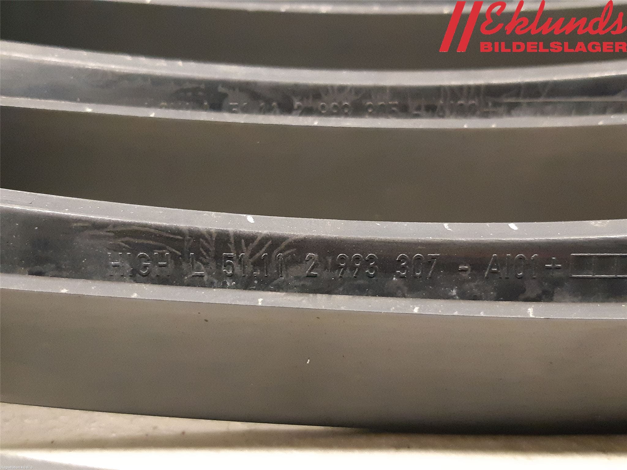 BMW X1 E84 10-15 Grilldel Vänster