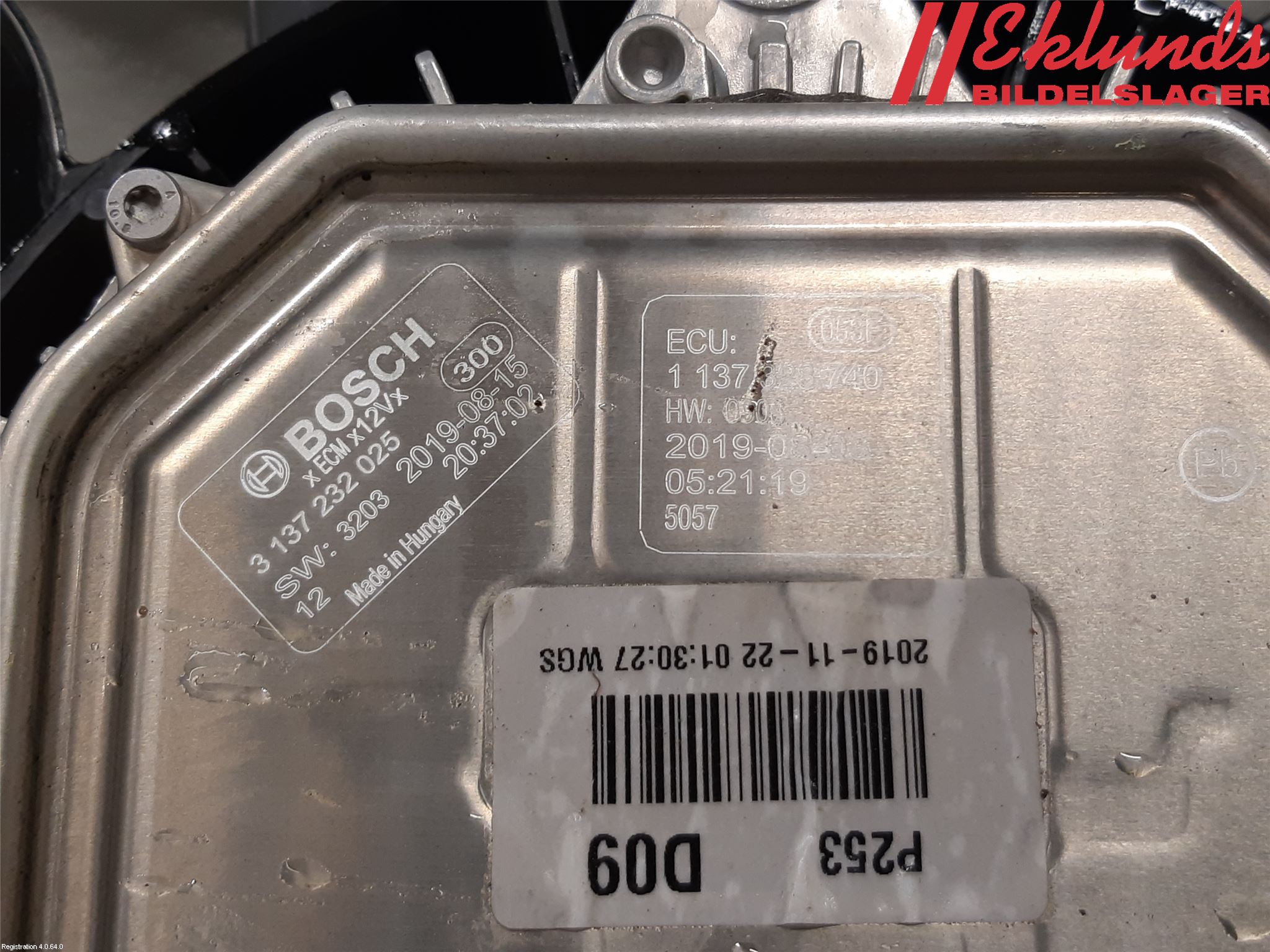 Kia NIRO (DE) 17-22 Kylfläkt El