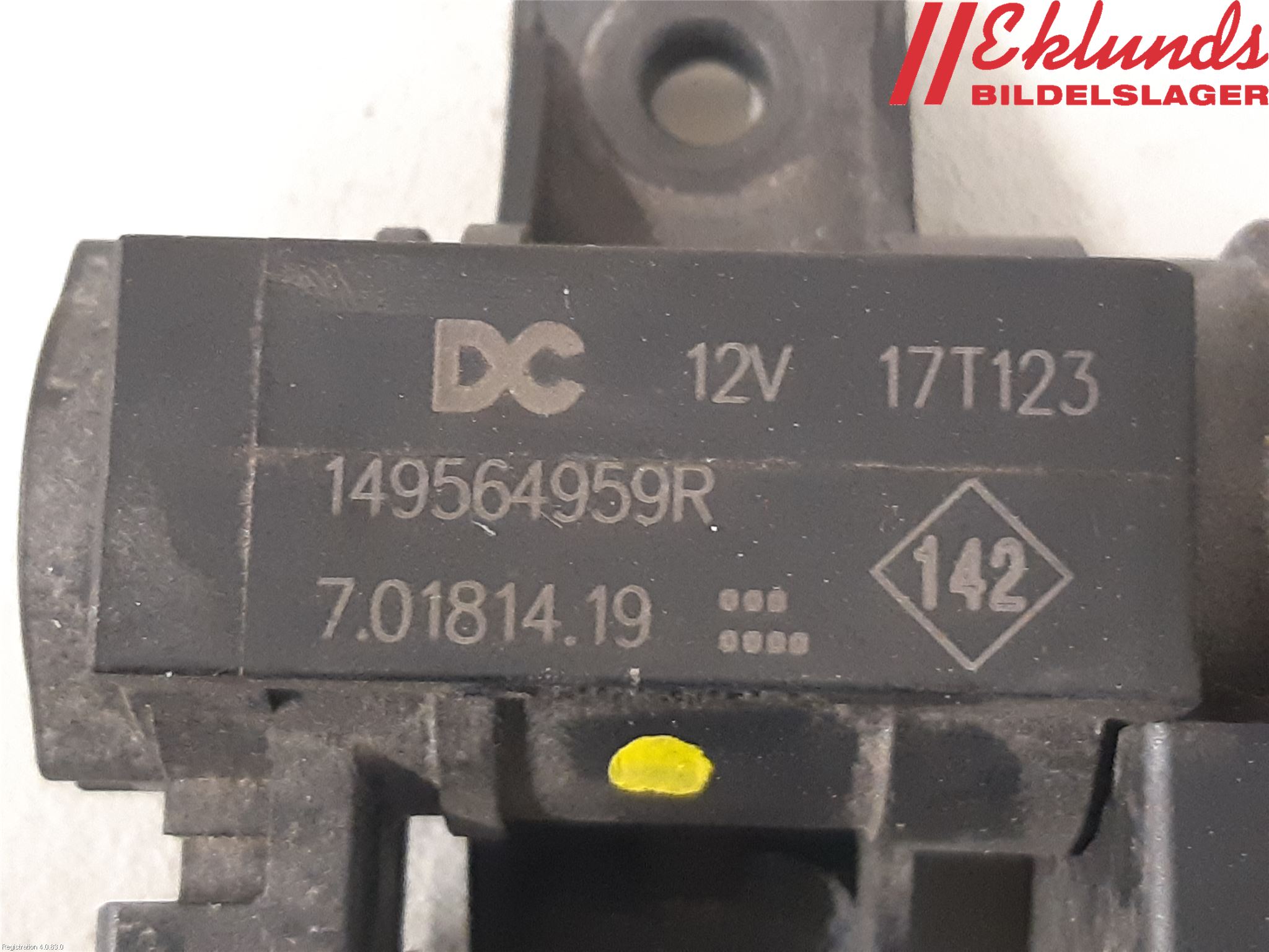 Renault KANGOO II 15-21 Vakuumventil