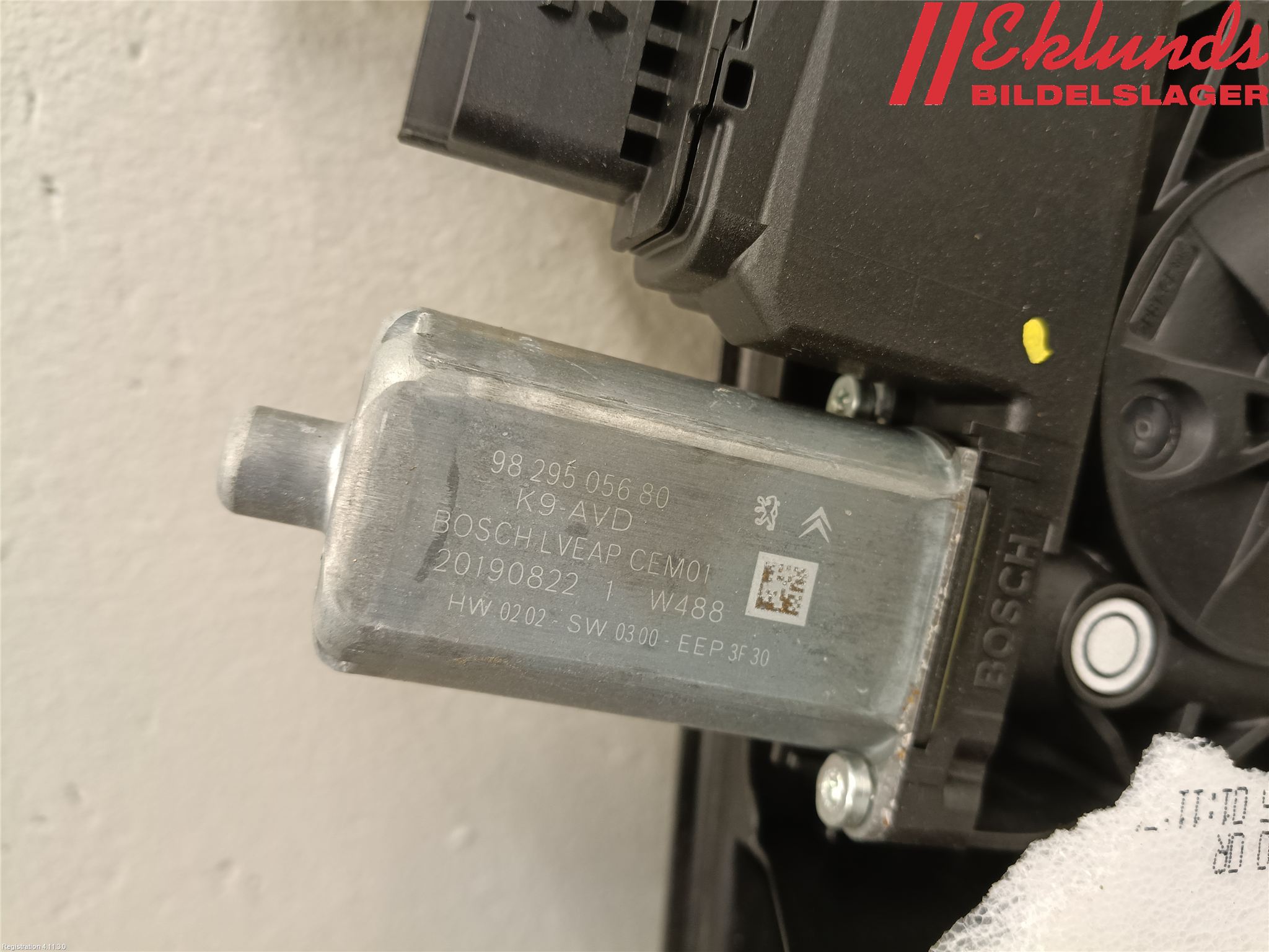 Peugeot PARTNER/E-PARTNER 19- Fönsterhiss El Kompl