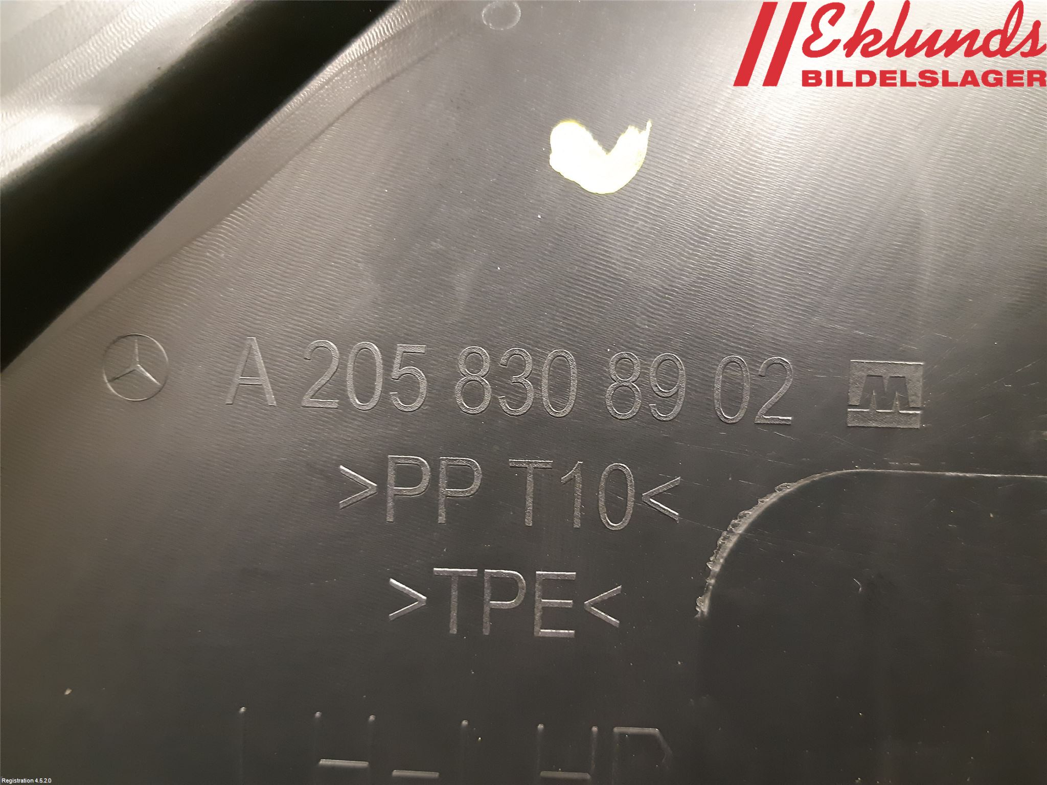 Mercedes-Benz MB C-KLASS (W205) 14-21 Torpedplåt-Torpedplast