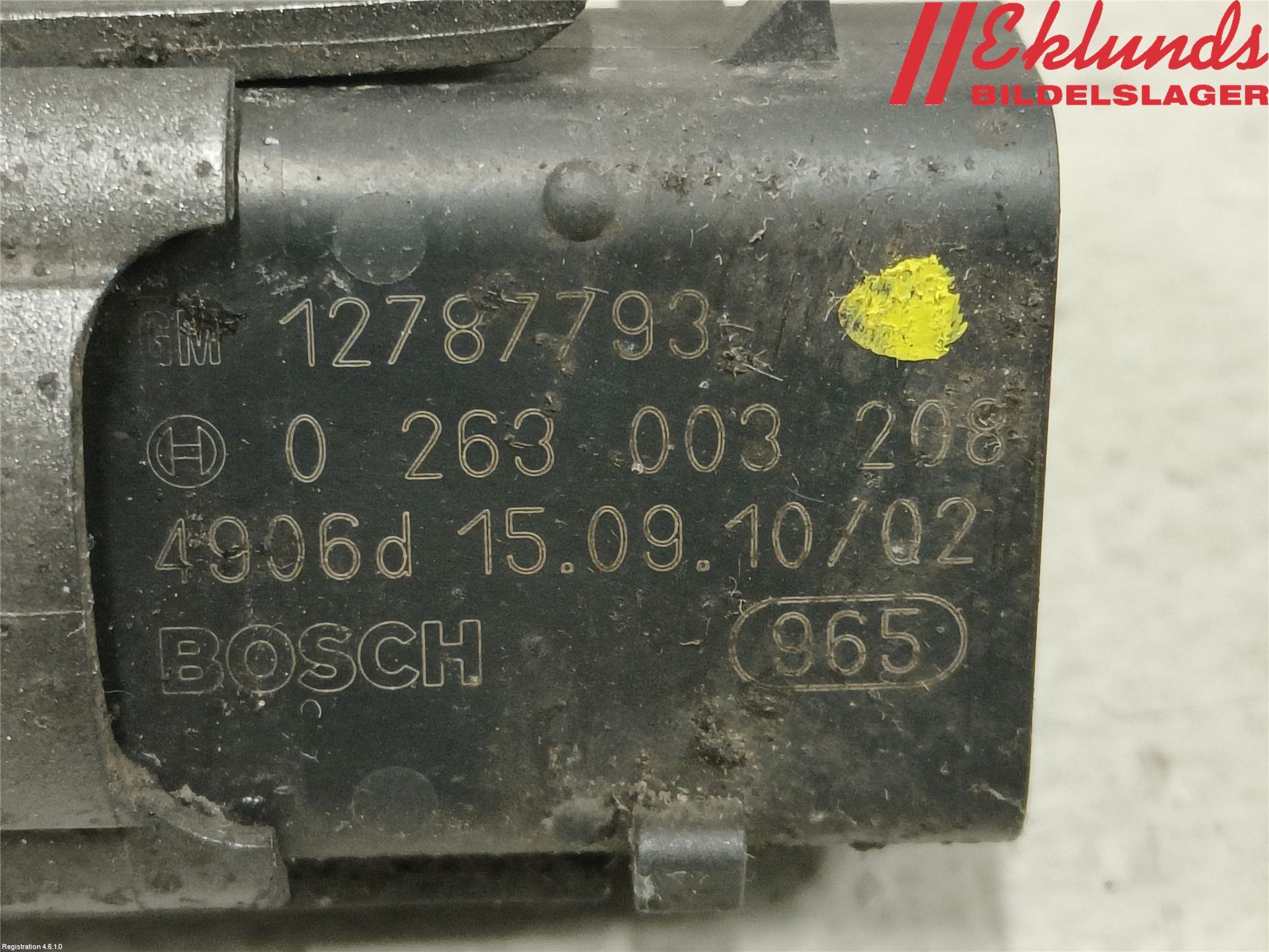 Saab 9-3 VER2/VER3 08-15 Parkeringshjälp Backsensor