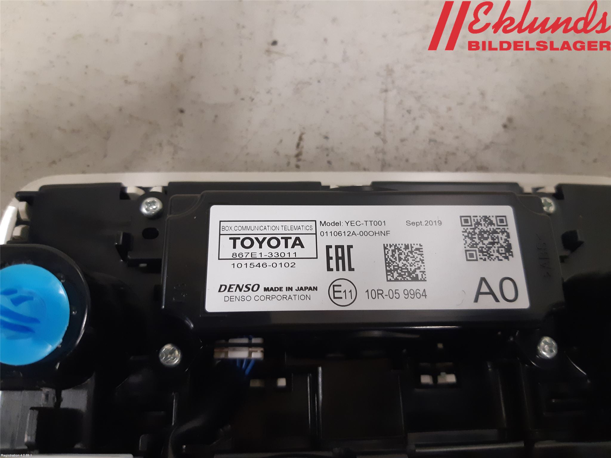 Lexus ES 250/300/330 Innerbelysning