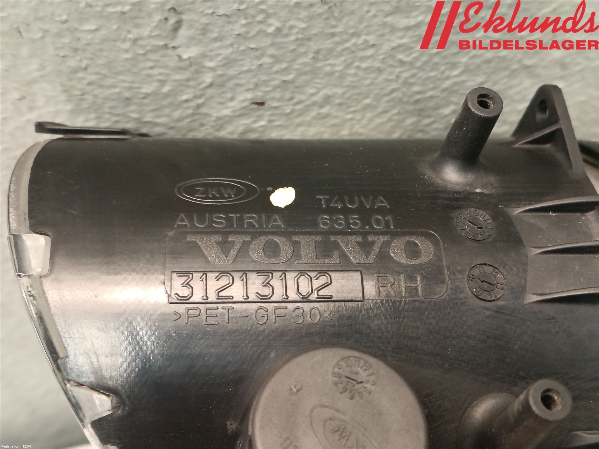 Volvo V70 08-13 Dimljus-Varselljus Fram