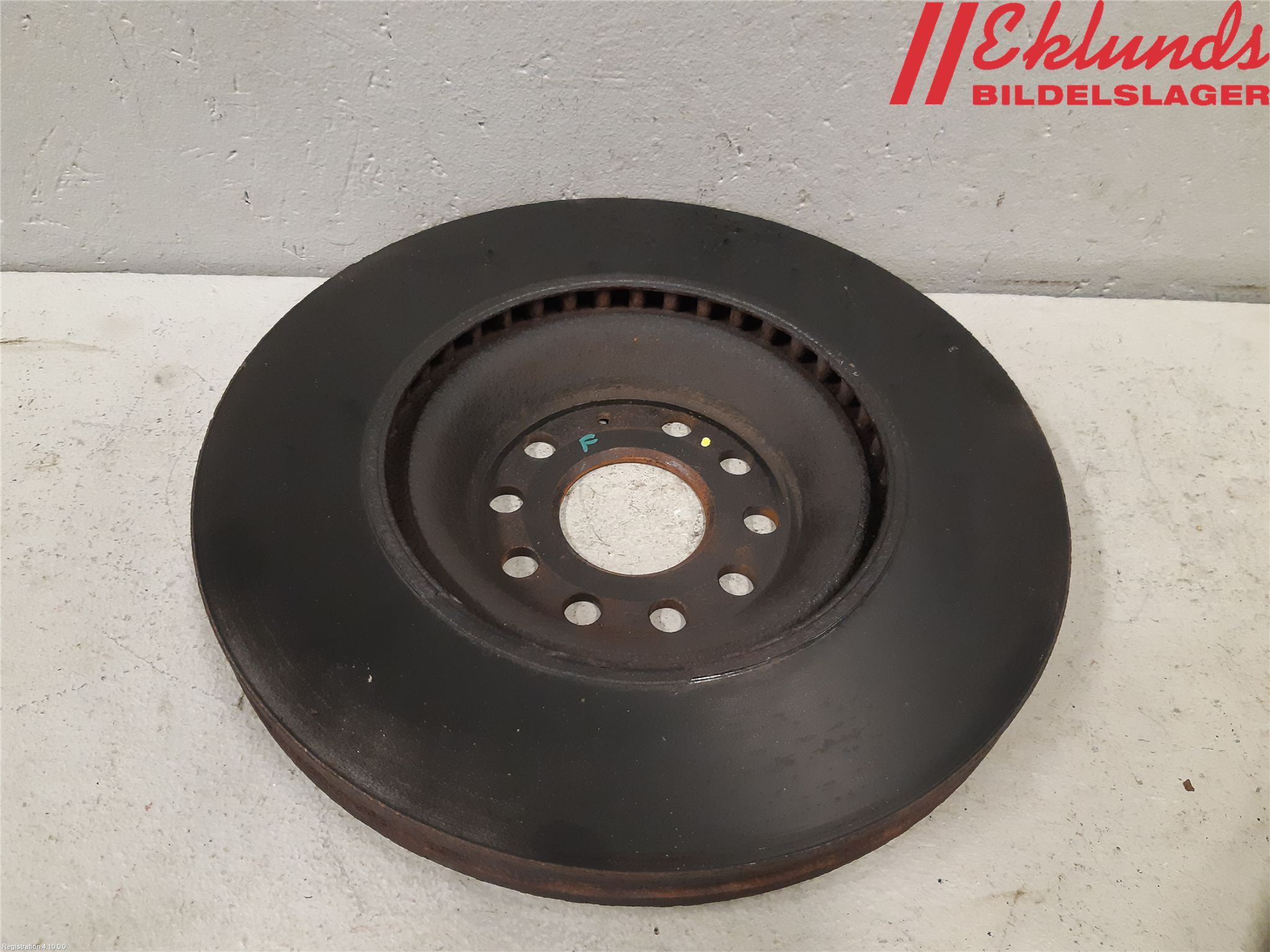 Volkswagen VW PASSAT 15-19 Bromsskiva Fram